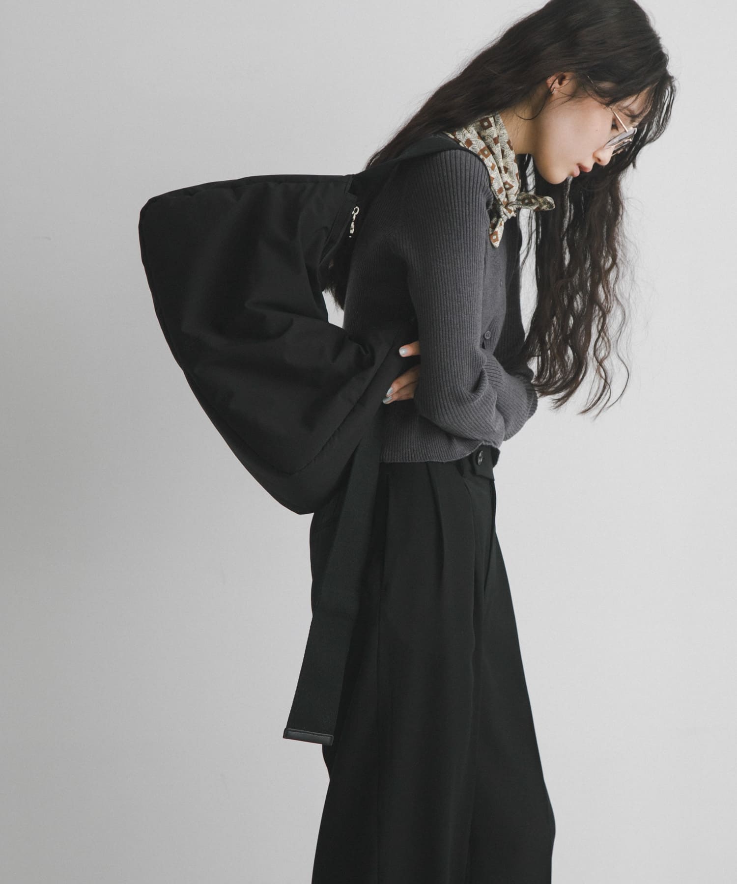 hun RODESKO　Pated Belt BLACK one