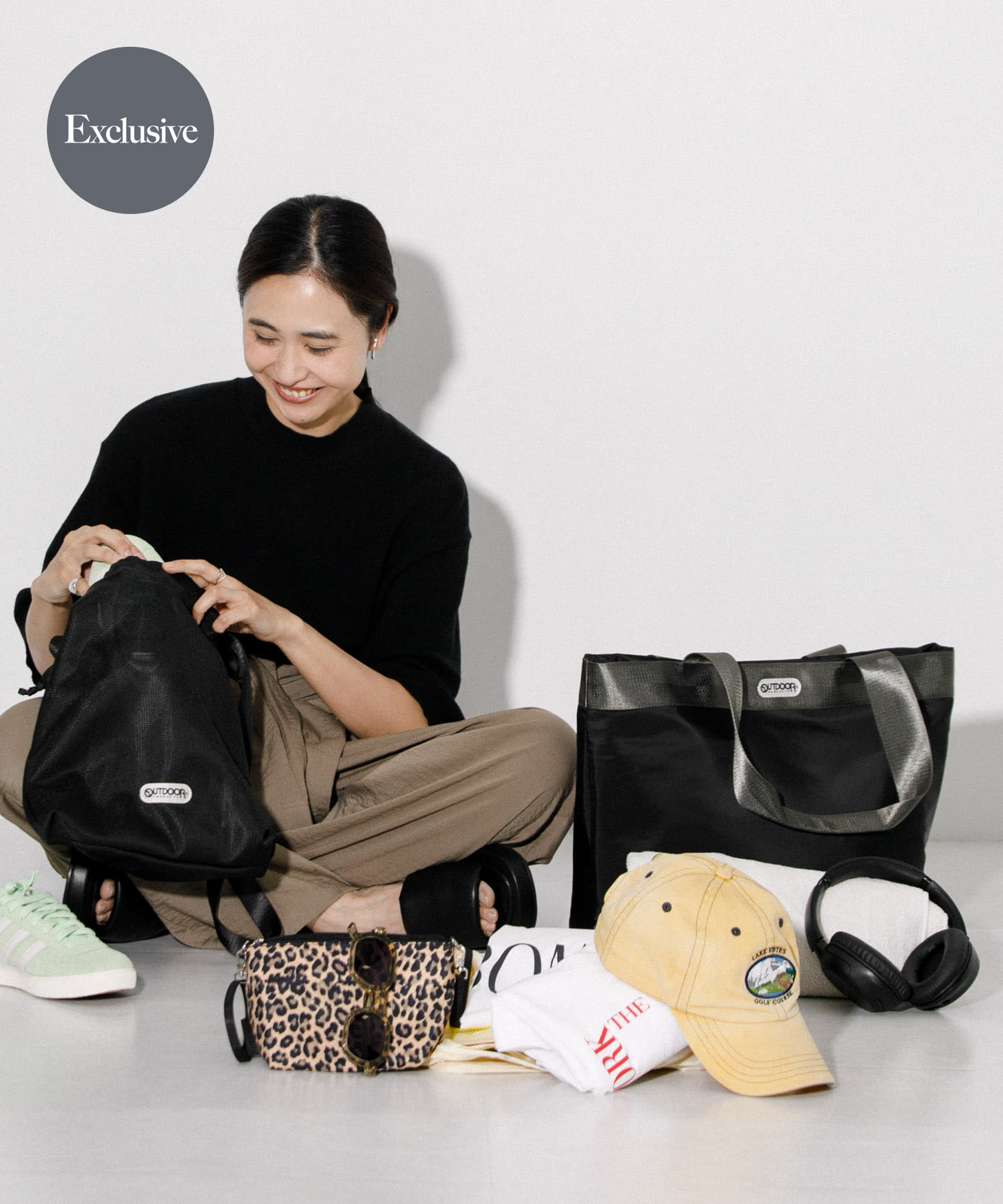 『別注』OUTDOOR PRODUCTS×hun RODESKO　3Set Bag