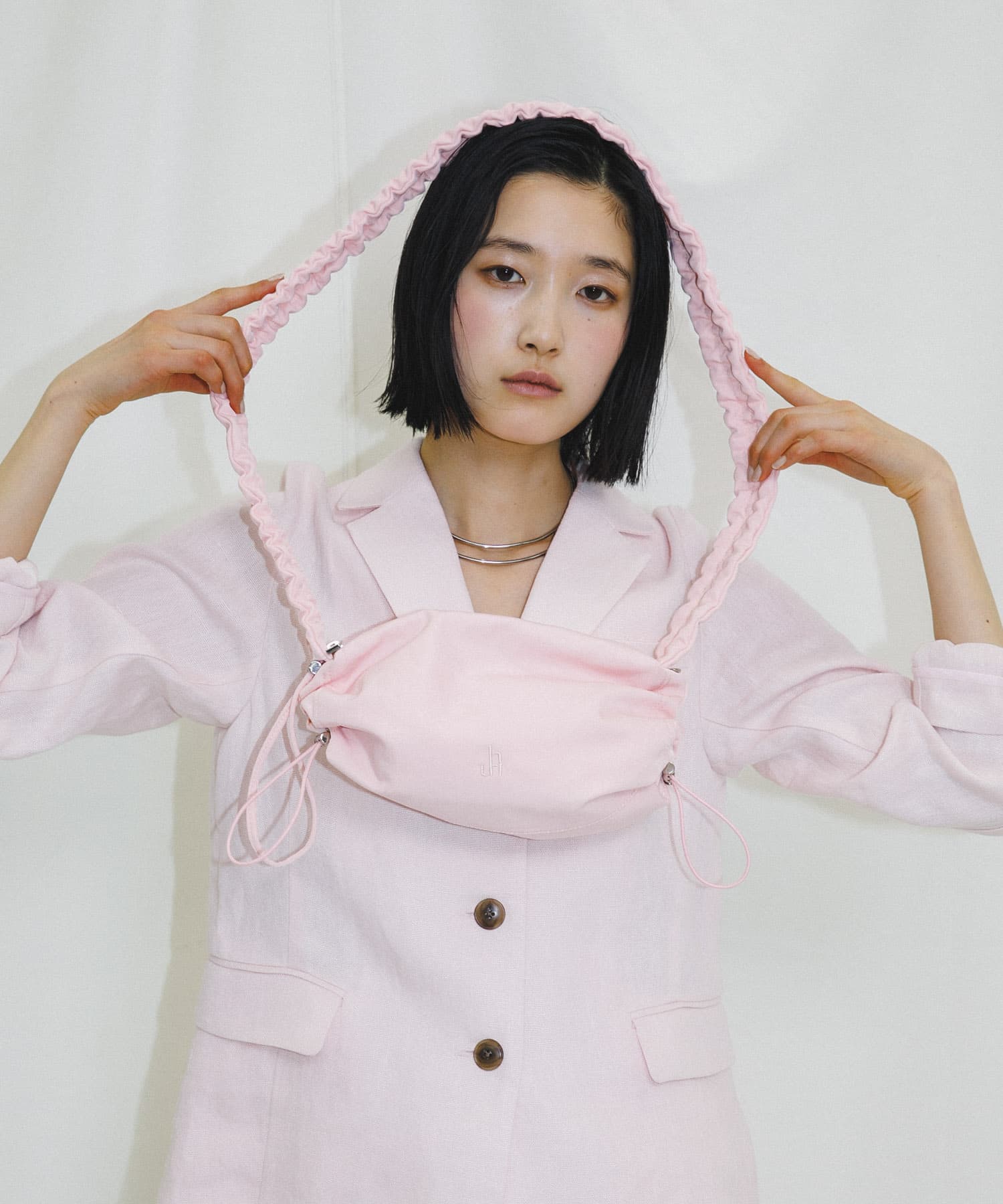 『XSsize』hun RODESKO　Gather candy BABY PINK one