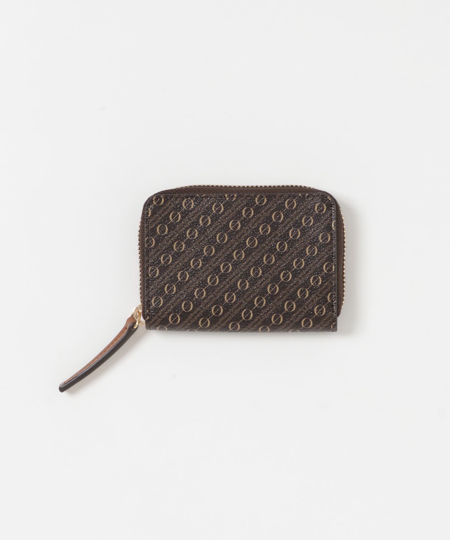 モノグラムカードケース BROWN one