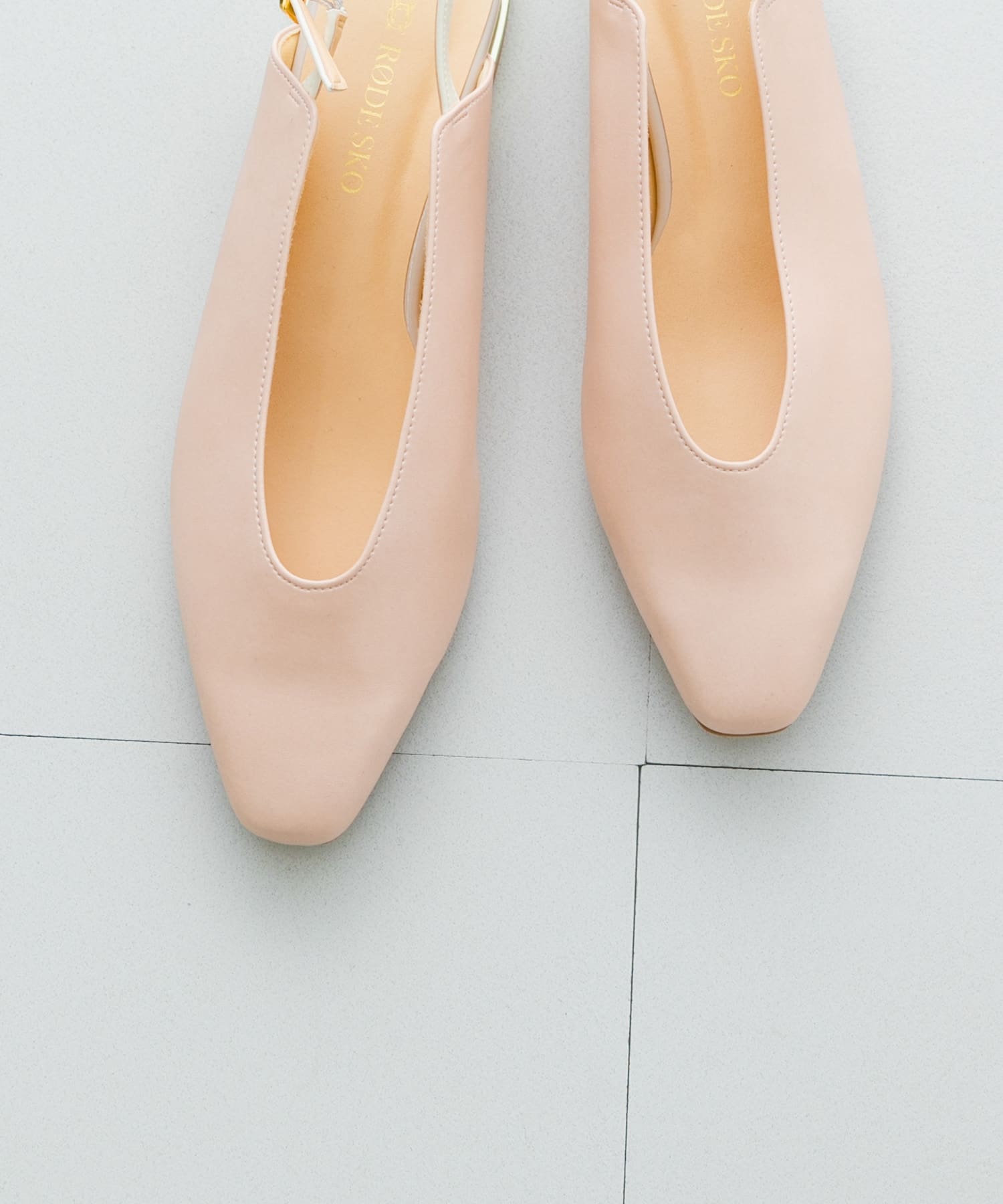 『MADE IN JAPAN』NEDKE バックストラップパンプス PINK 36
