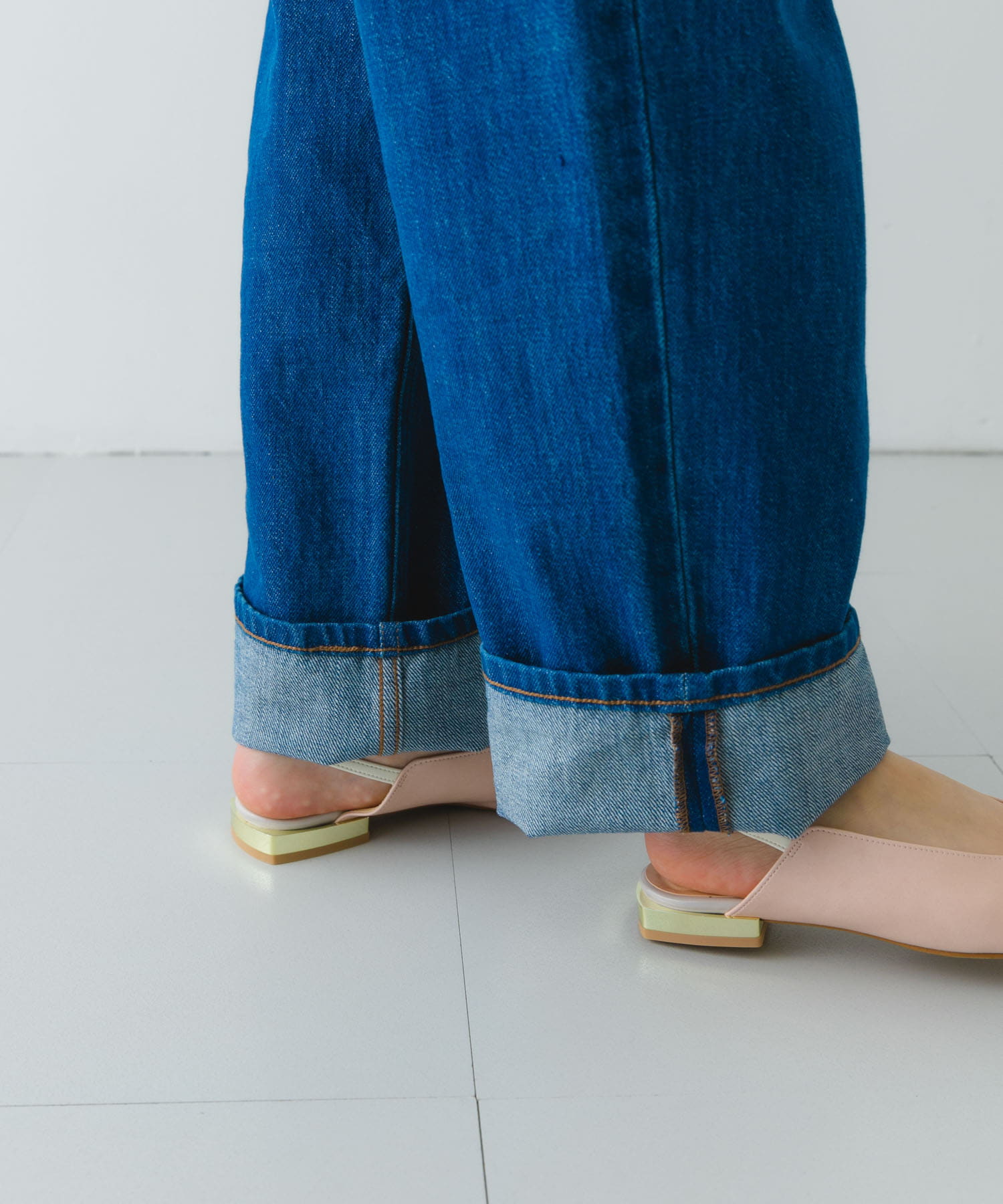 『MADE IN JAPAN』NEDKE バックストラップパンプス PINK 37