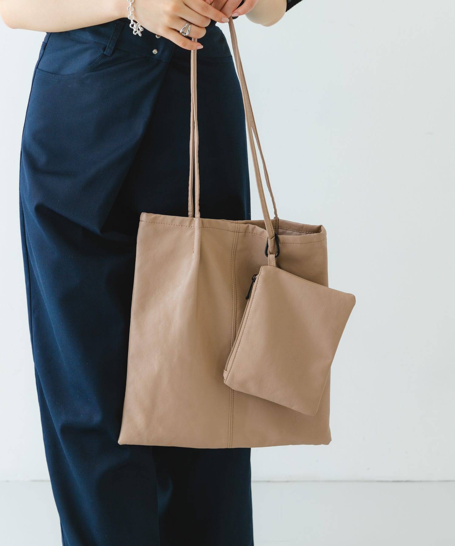 ウォッシャブルコンパクトトートバッグ OAK one