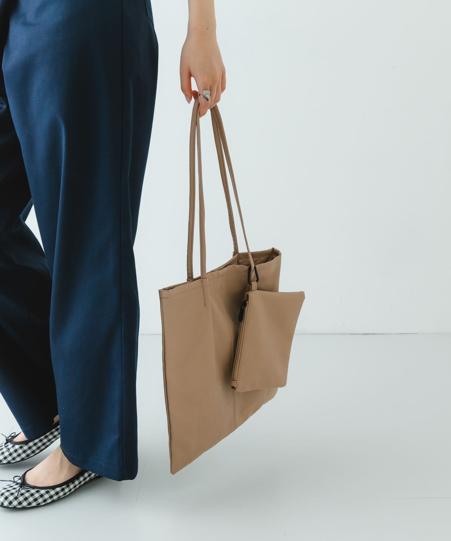 ウォッシャブルコンパクトトートバッグ OAK one