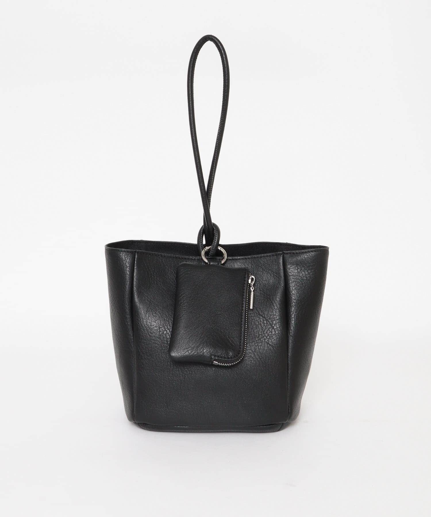 まるひもワンハンドルバッグ BLACK one