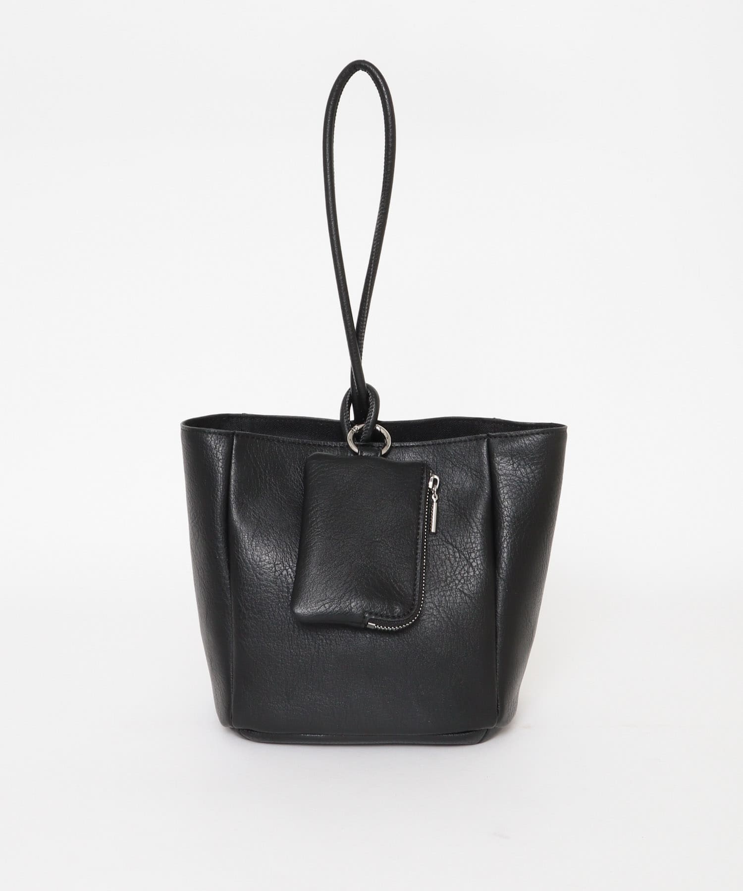 まるひもワンハンドルバッグ BLACK one