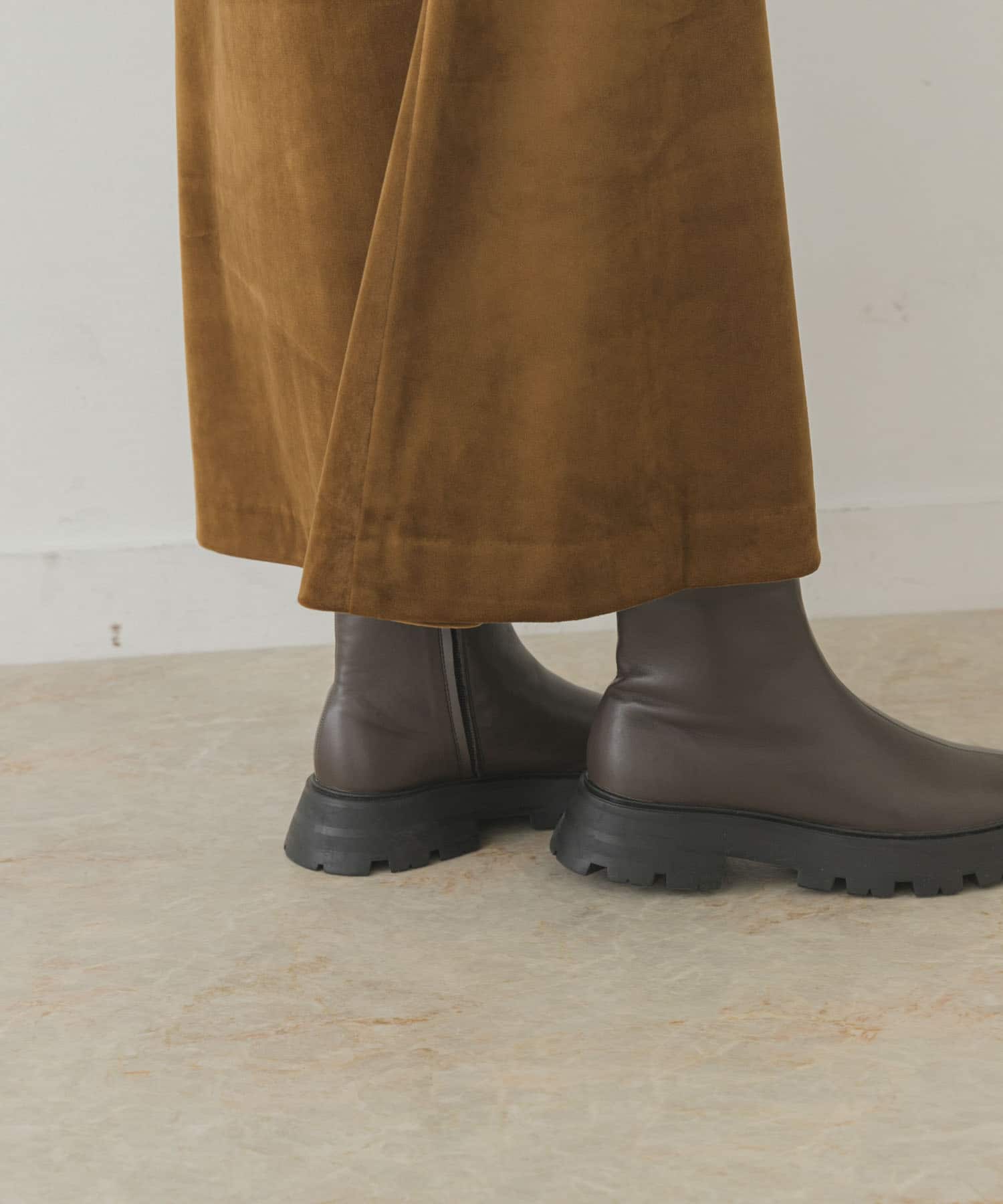4センチオーバーソールブーツ GYSH-BROWN 36