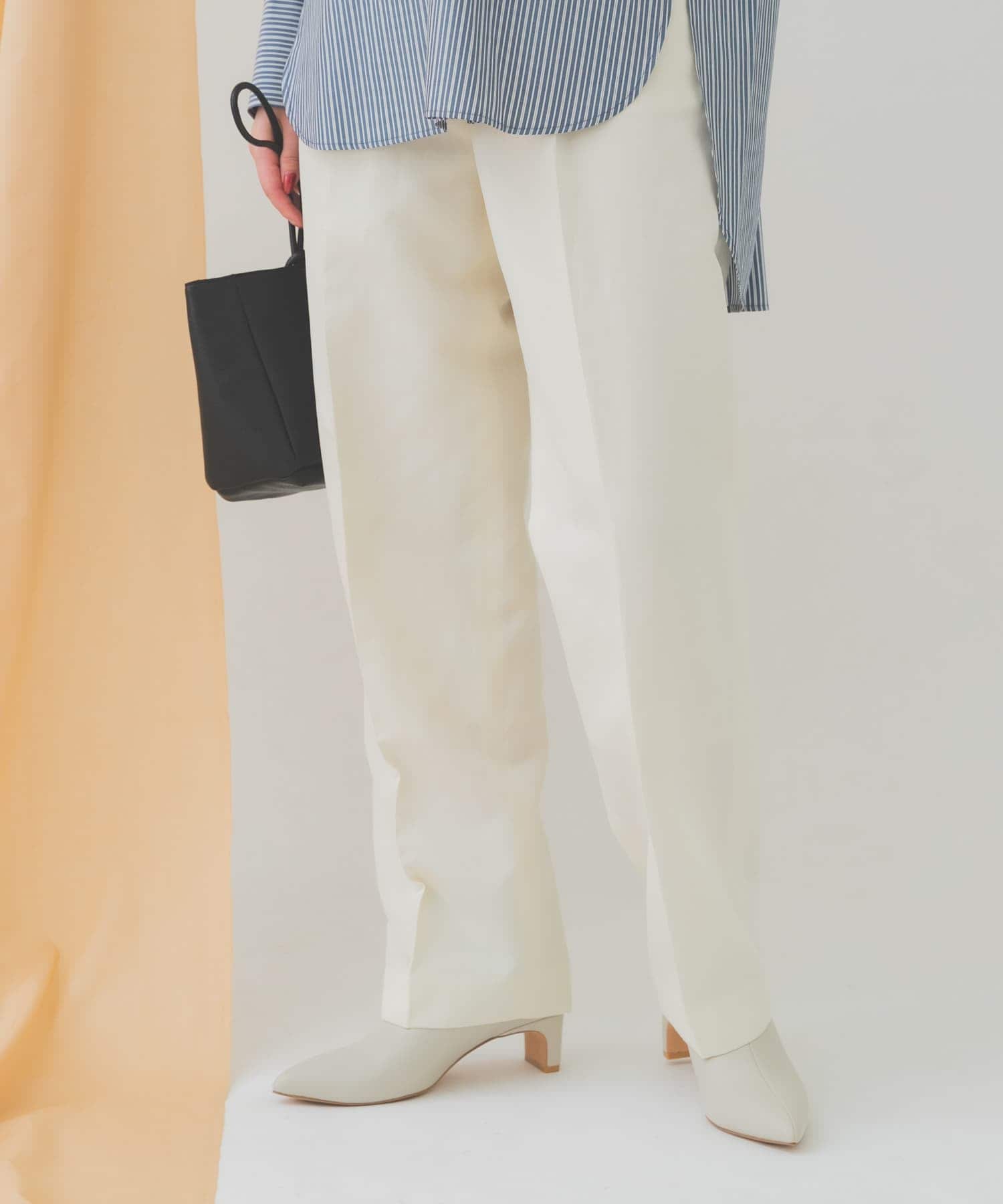 ソフトショートブーツ IVORY 38