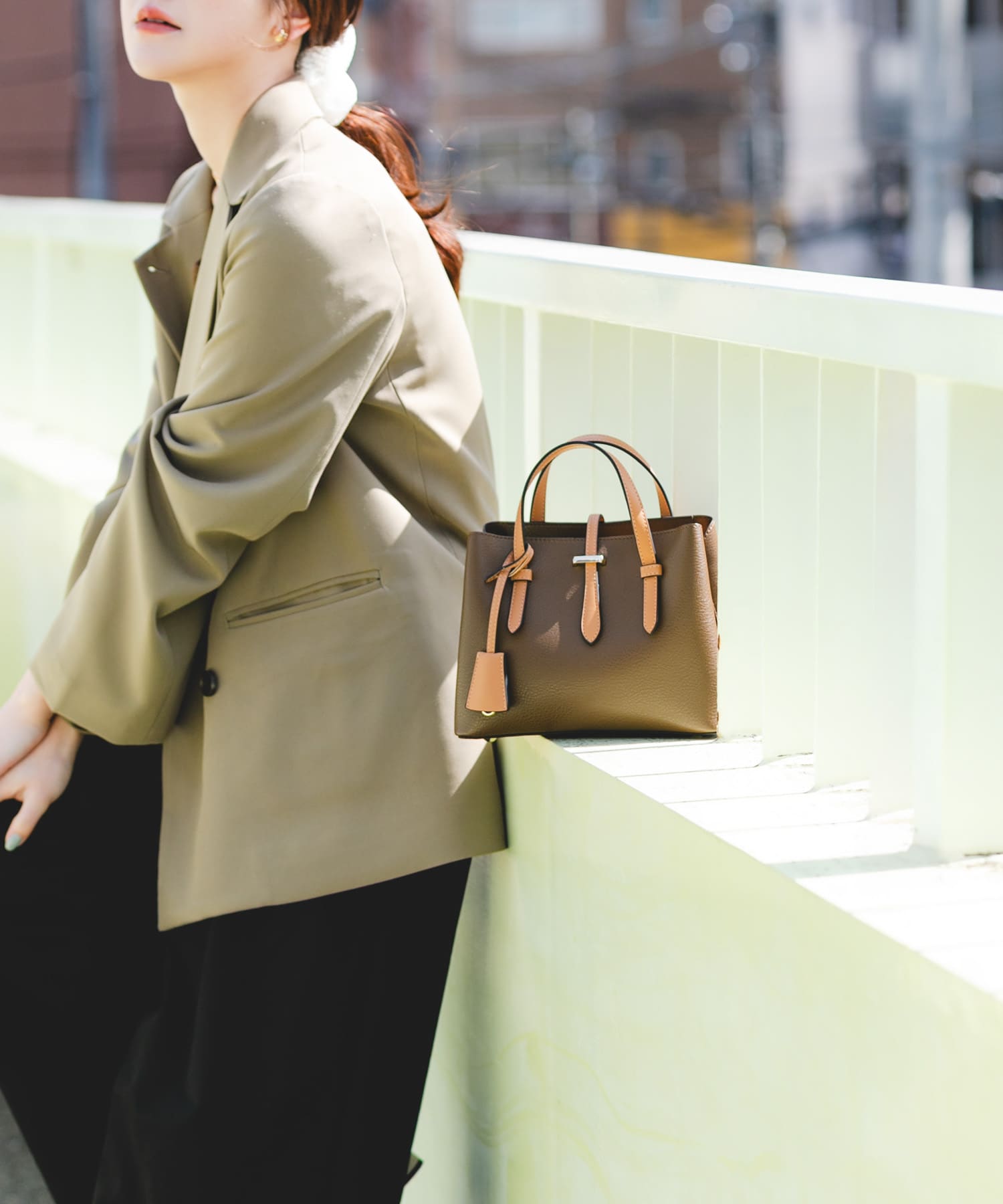 チャーム付ミニバッグ『Ssize』