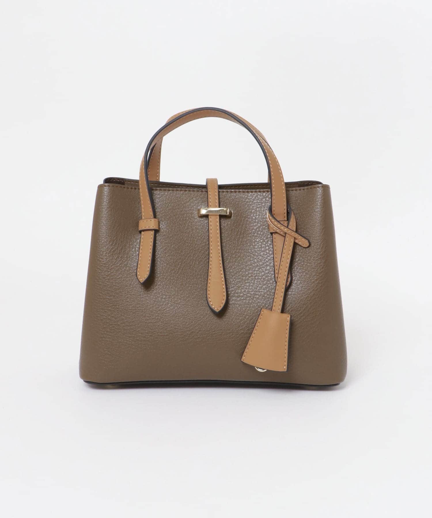 チャーム付ミニバッグ『Ssize』 MOCHA one