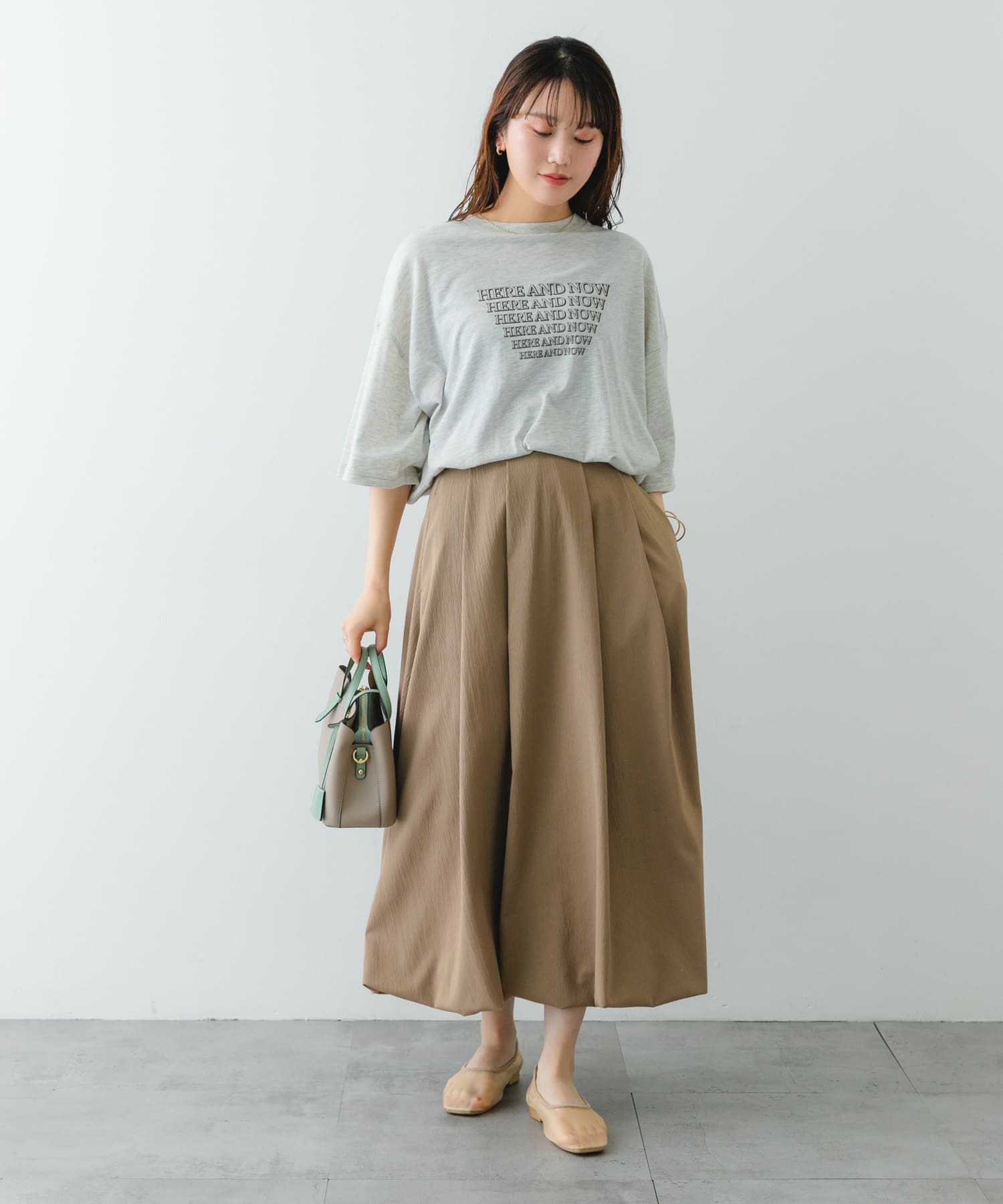 チャーム付ミニバッグ『Ssize』 MINT one