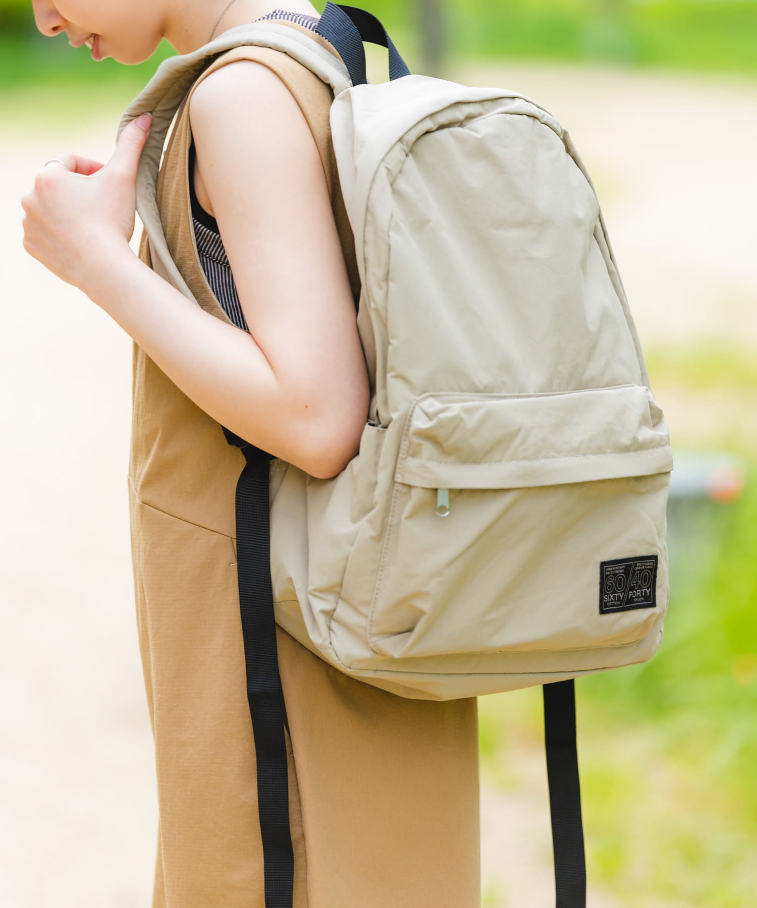 『ユニセックス』ロクヨン10ポケットリュックサック GREIGE2 one