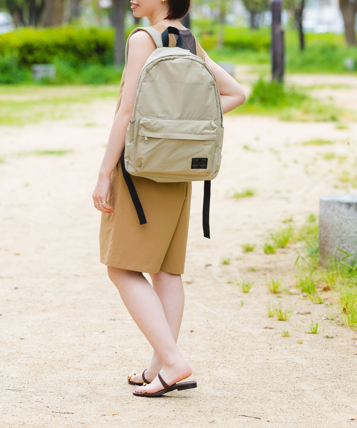 『ユニセックス』ロクヨン10ポケットリュックサック GREIGE2 one