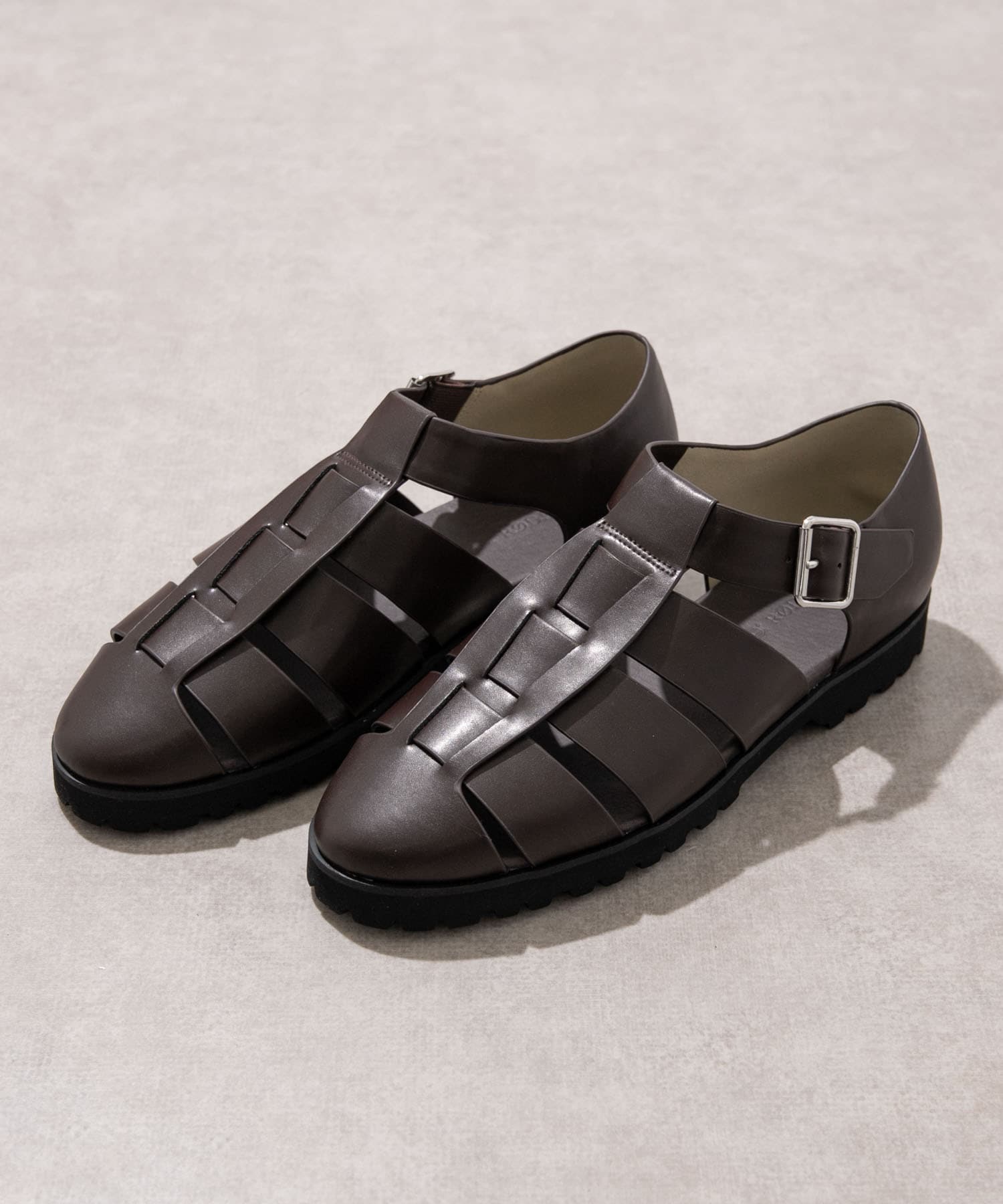 グルカサンダル『レディースサイズあり』 DARK BROWN 25.5