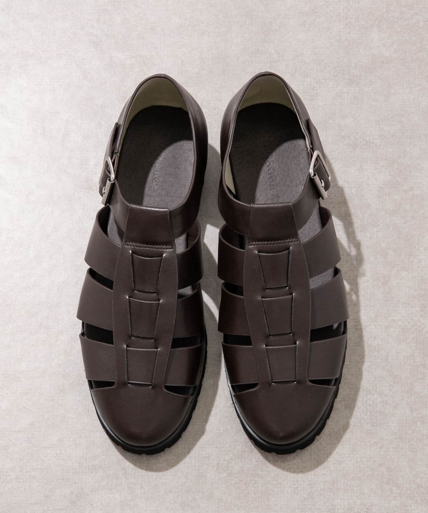 グルカサンダル『レディースサイズあり』 DARK BROWN 25.5