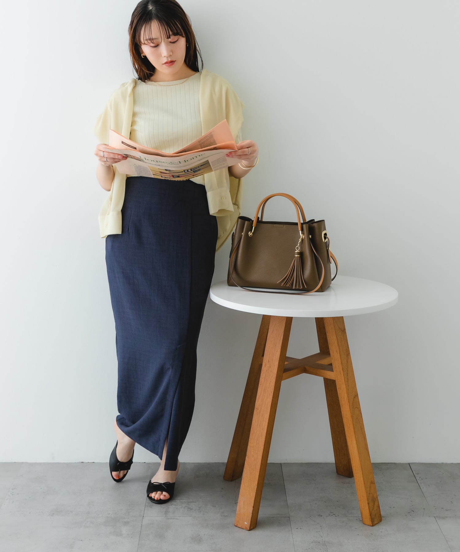 ワイド4WAYトートバッグ MOCHA one