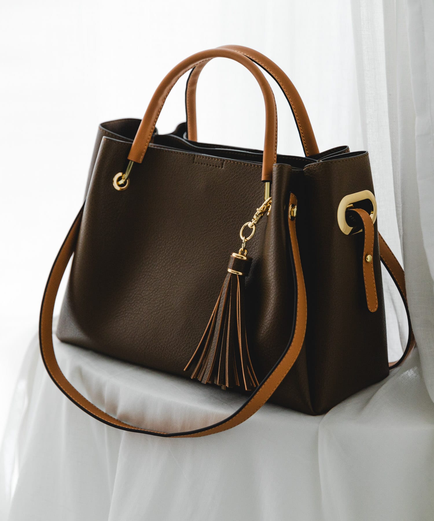 ワイド4WAYトートバッグ MOCHA one