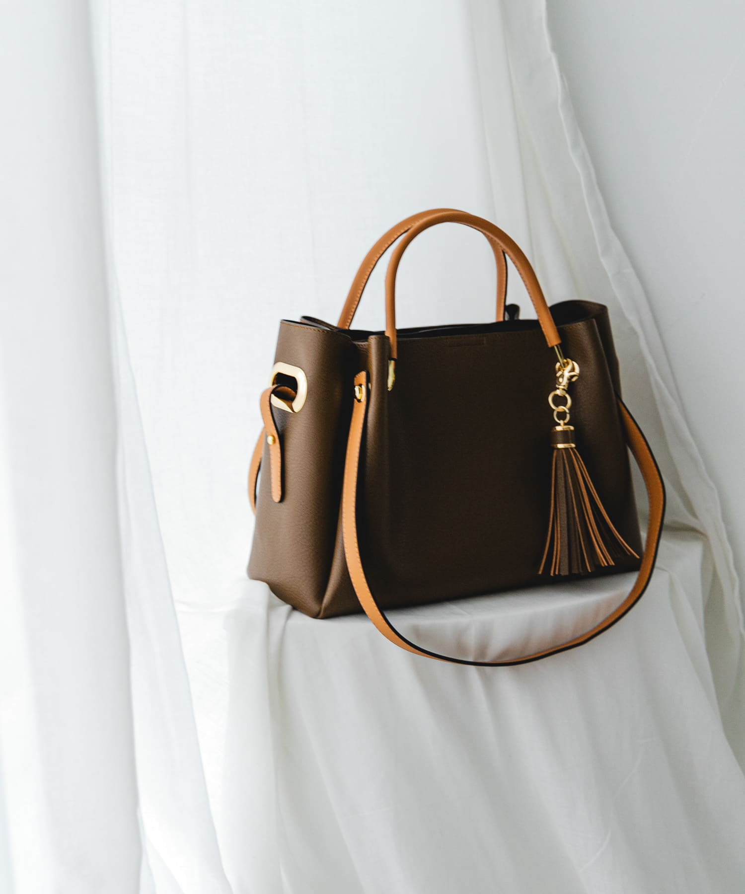ワイド4WAYトートバッグ MOCHA one