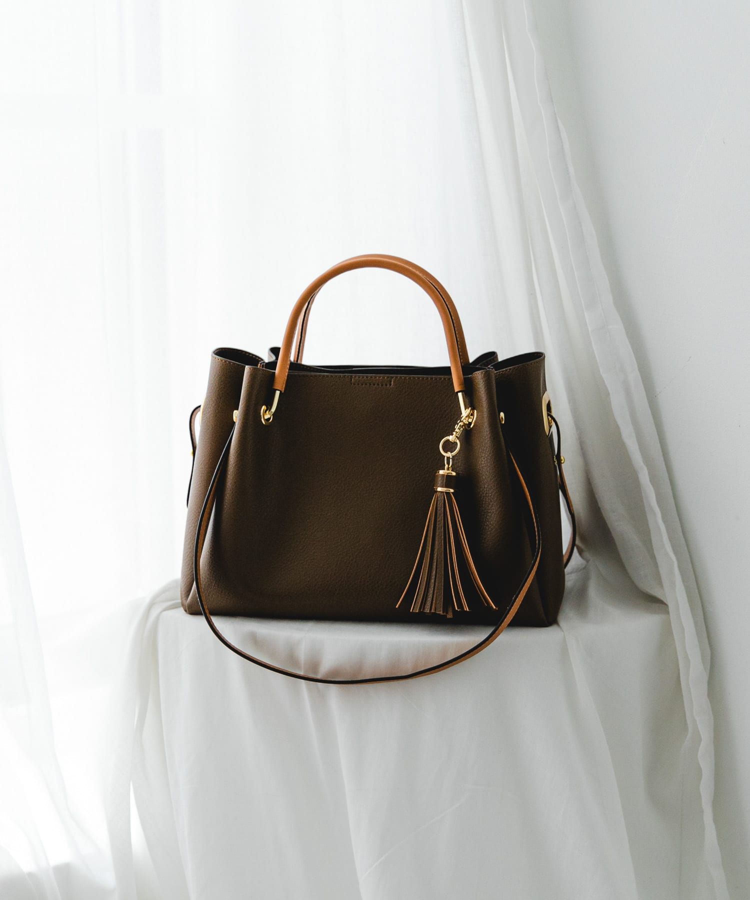 ワイド4WAYトートバッグ MOCHA one