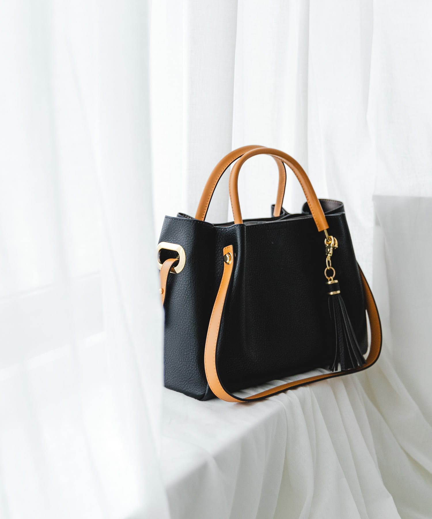 ワイド4WAYトートバッグ BLACK one