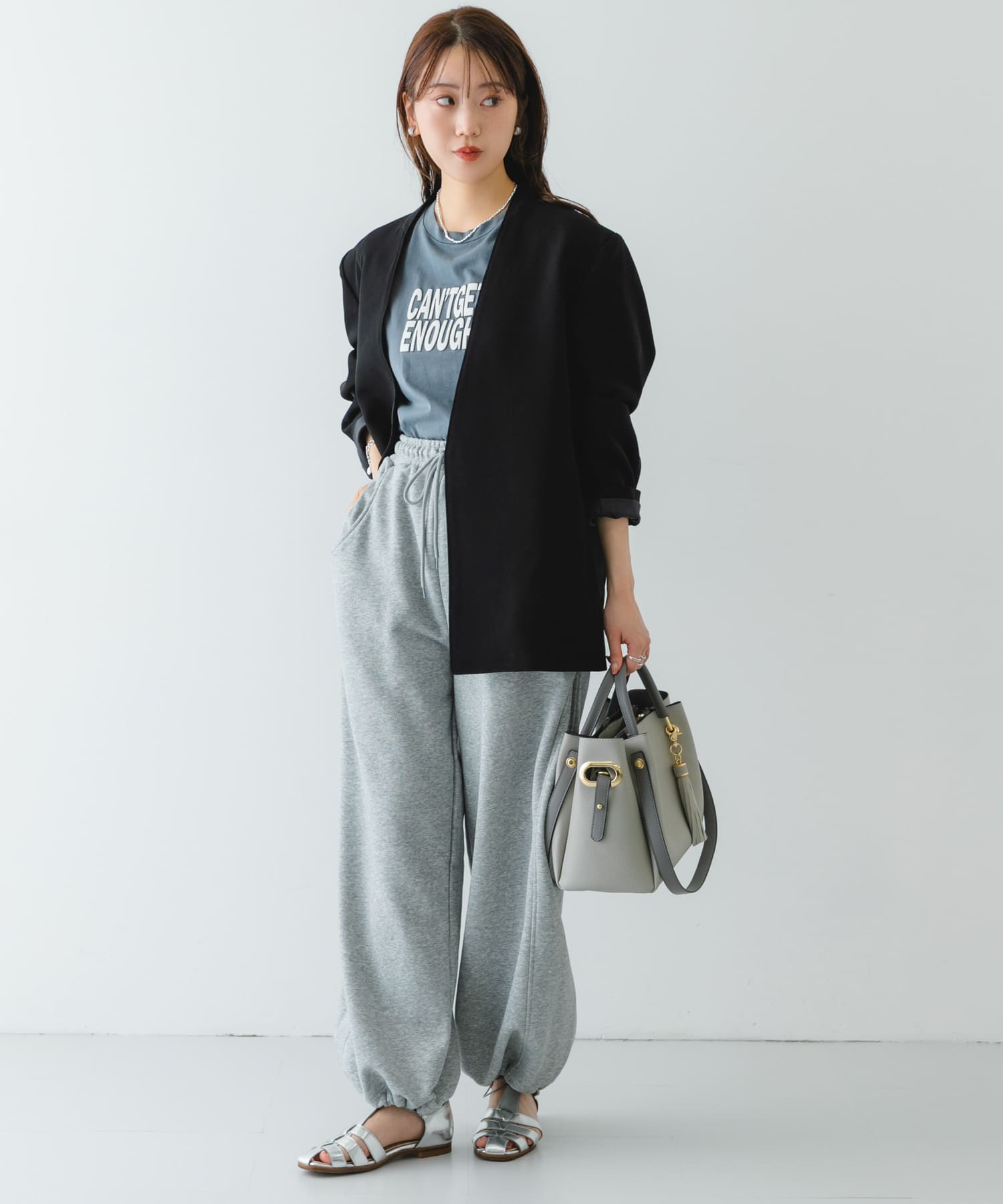 ワイド4WAYトートバッグ GRAY one