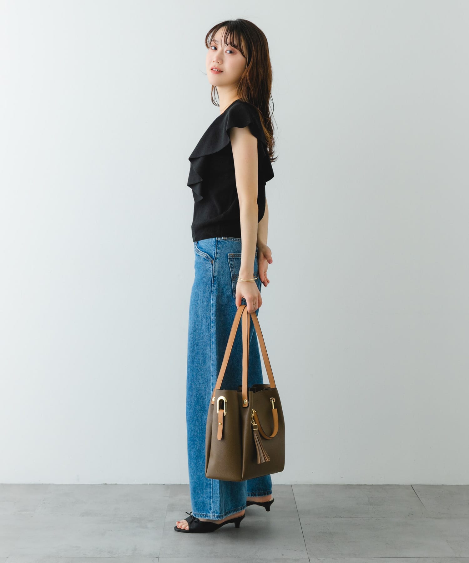 『WEB限定』4WAYトートバッグ MOCHA one