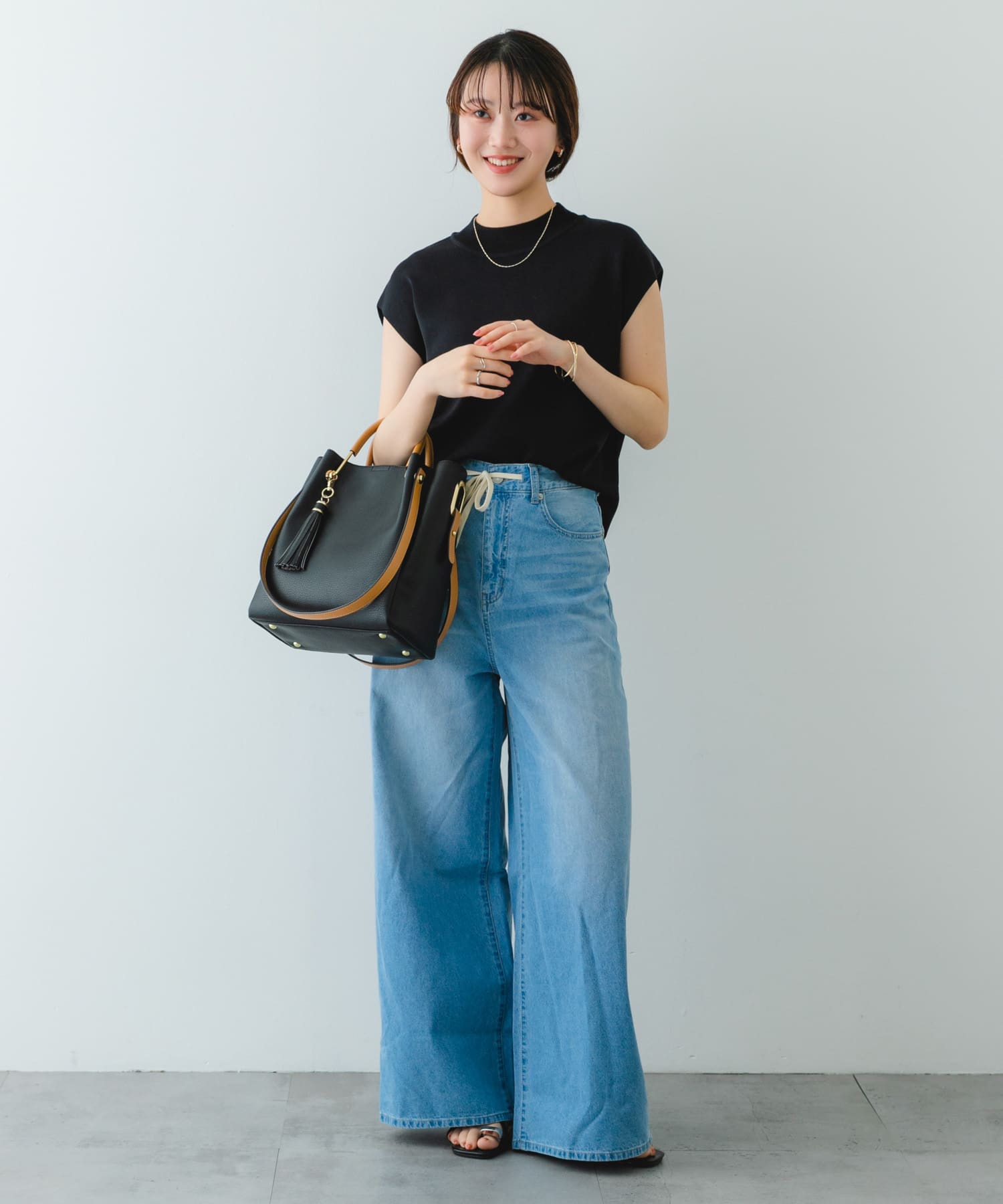 『WEB限定』4WAYトートバッグ BLACK one