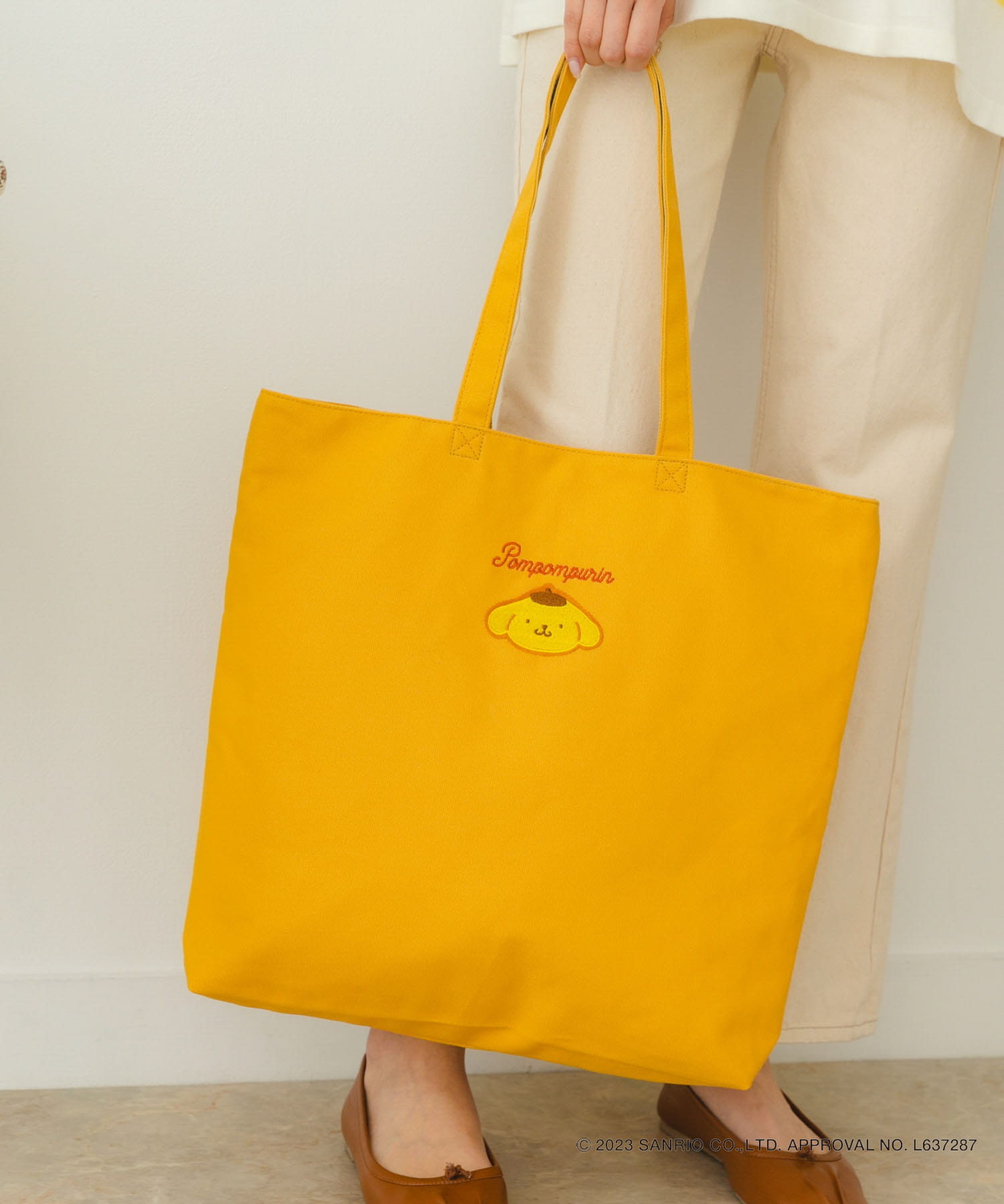 サンリオキャラクターズトートバッグ PN(YELLOW) one