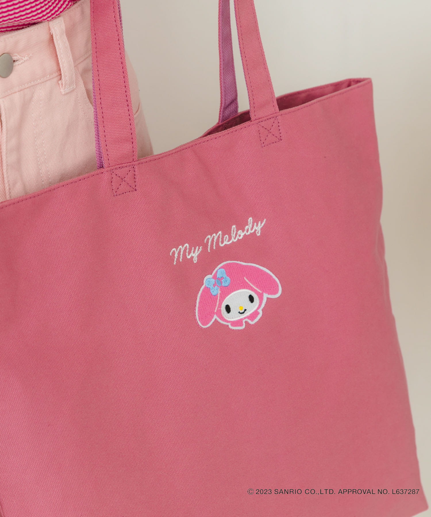サンリオキャラクターズトートバッグ MM(PINK) one