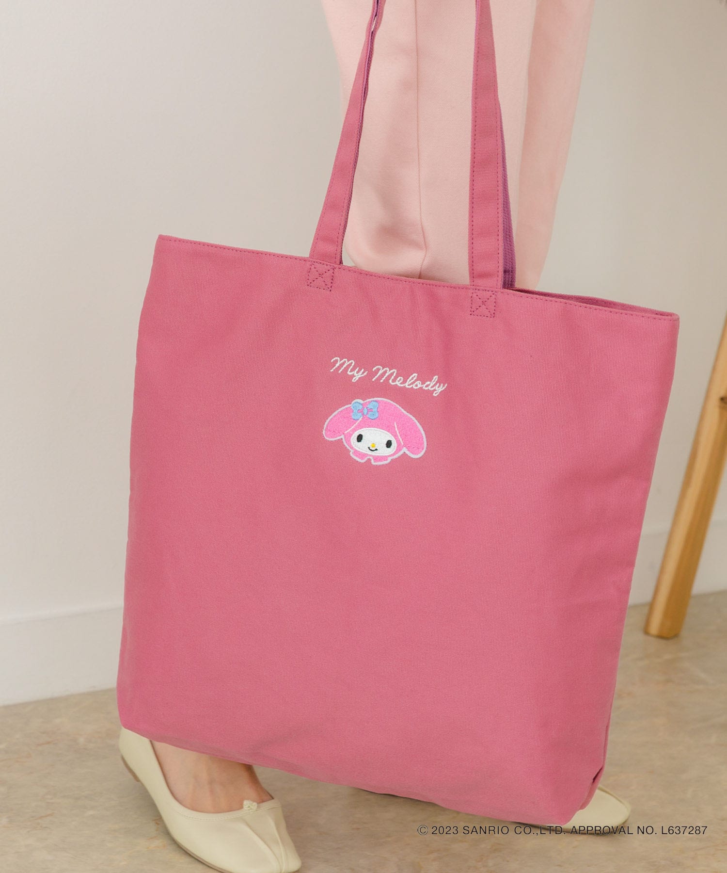 サンリオキャラクターズトートバッグ MM(PINK) one