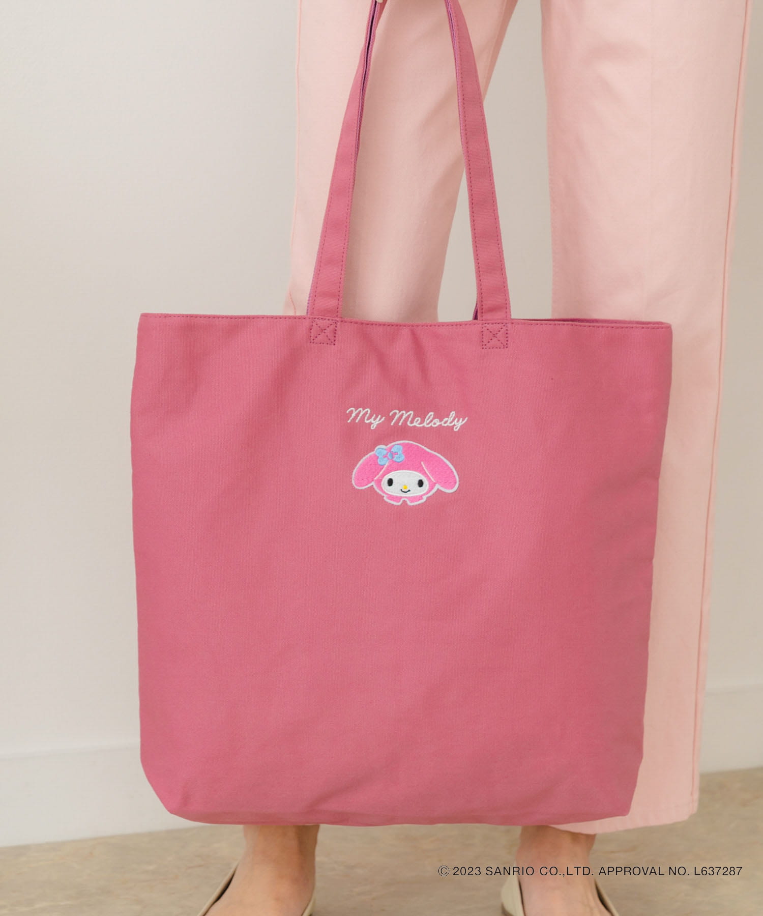 サンリオキャラクターズトートバッグ MM(PINK) one