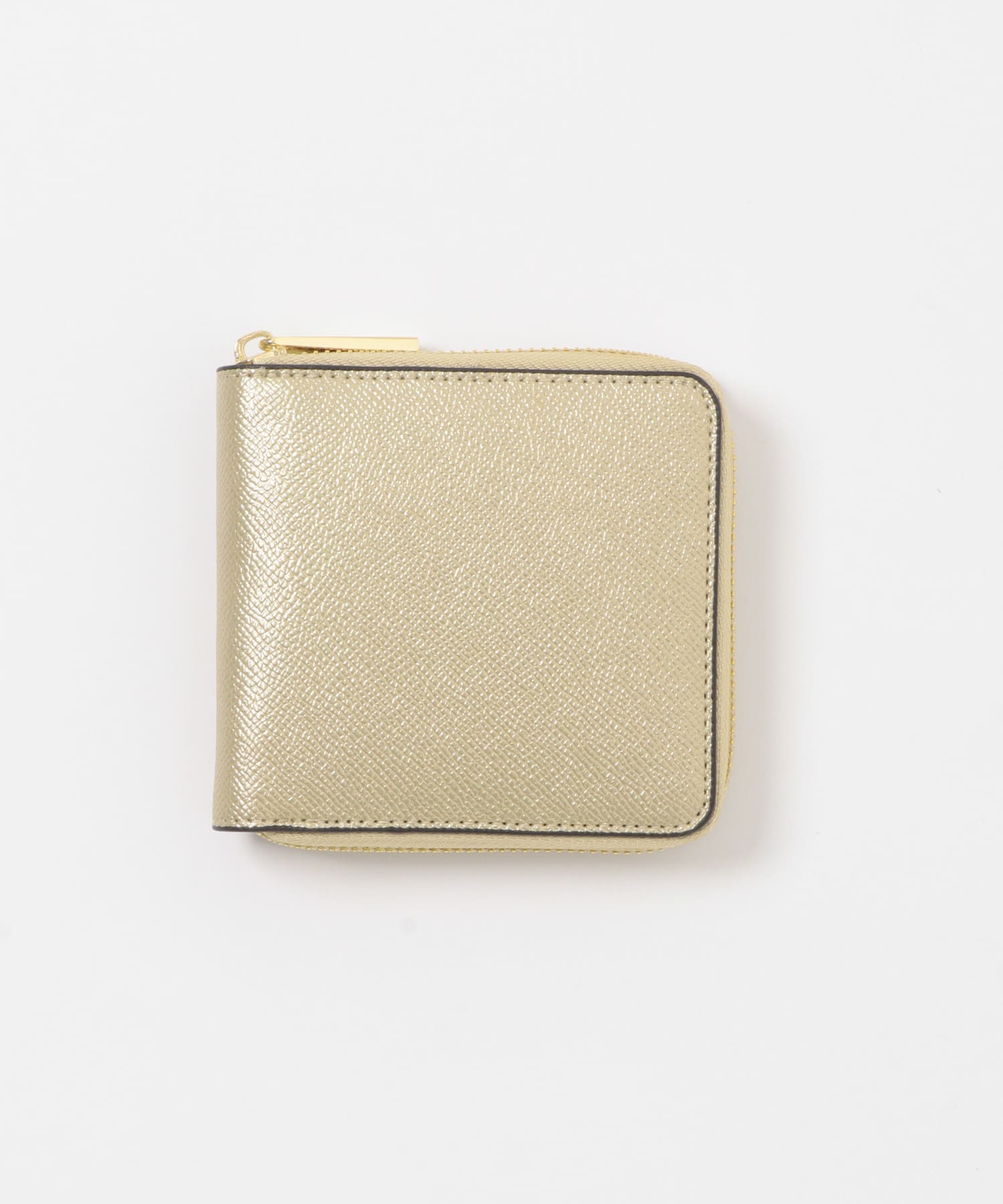 二つ折りミニ財布 GOLD2 one