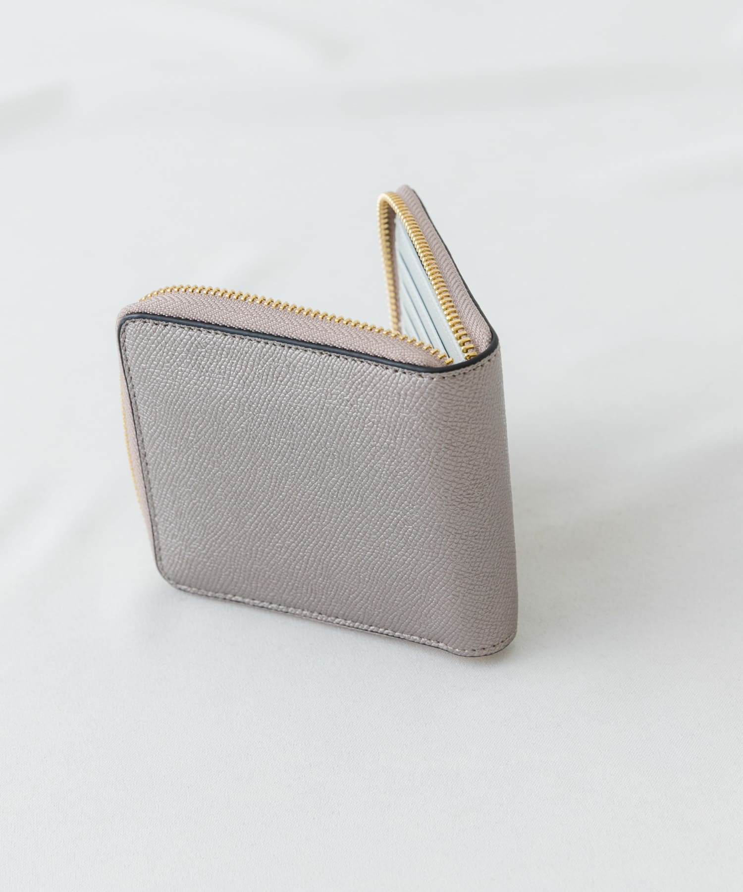 二つ折りミニ財布 GUNMETAL2 one