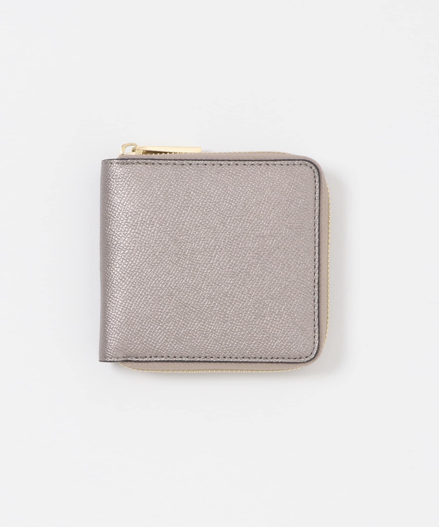 二つ折りミニ財布 GUNMETAL2 one
