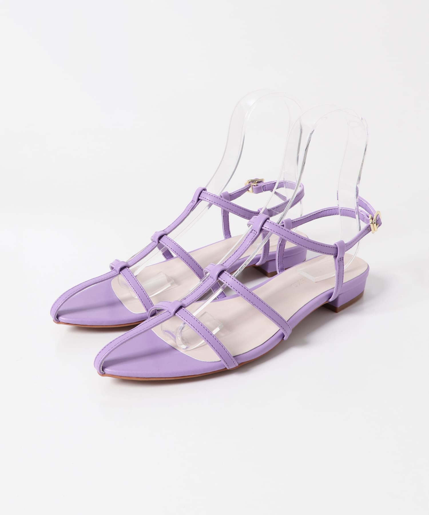 ナローストラップサンダル LILAC 36
