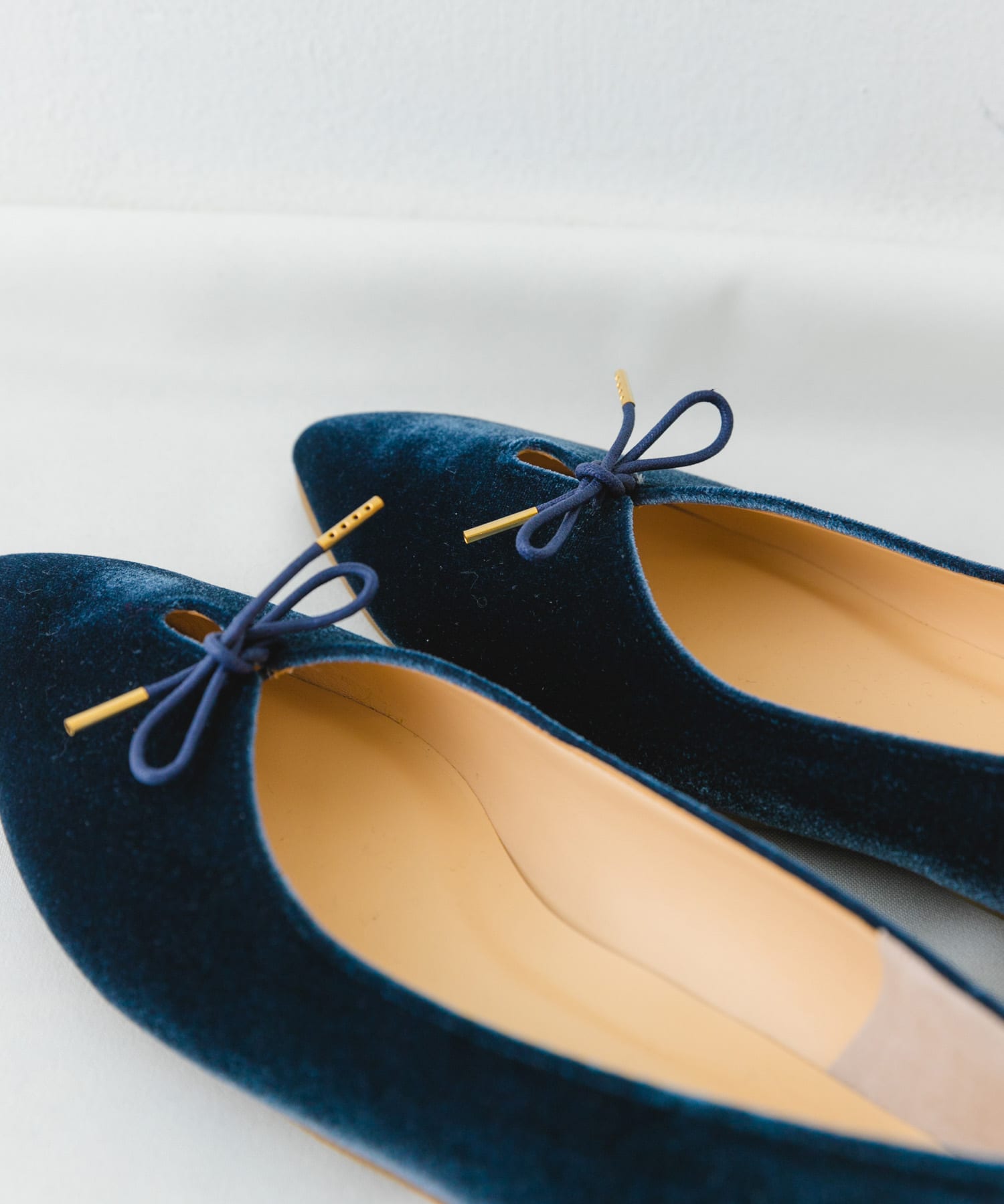『MADE IN JAPAN』プチリボンパンプス NAVY 36
