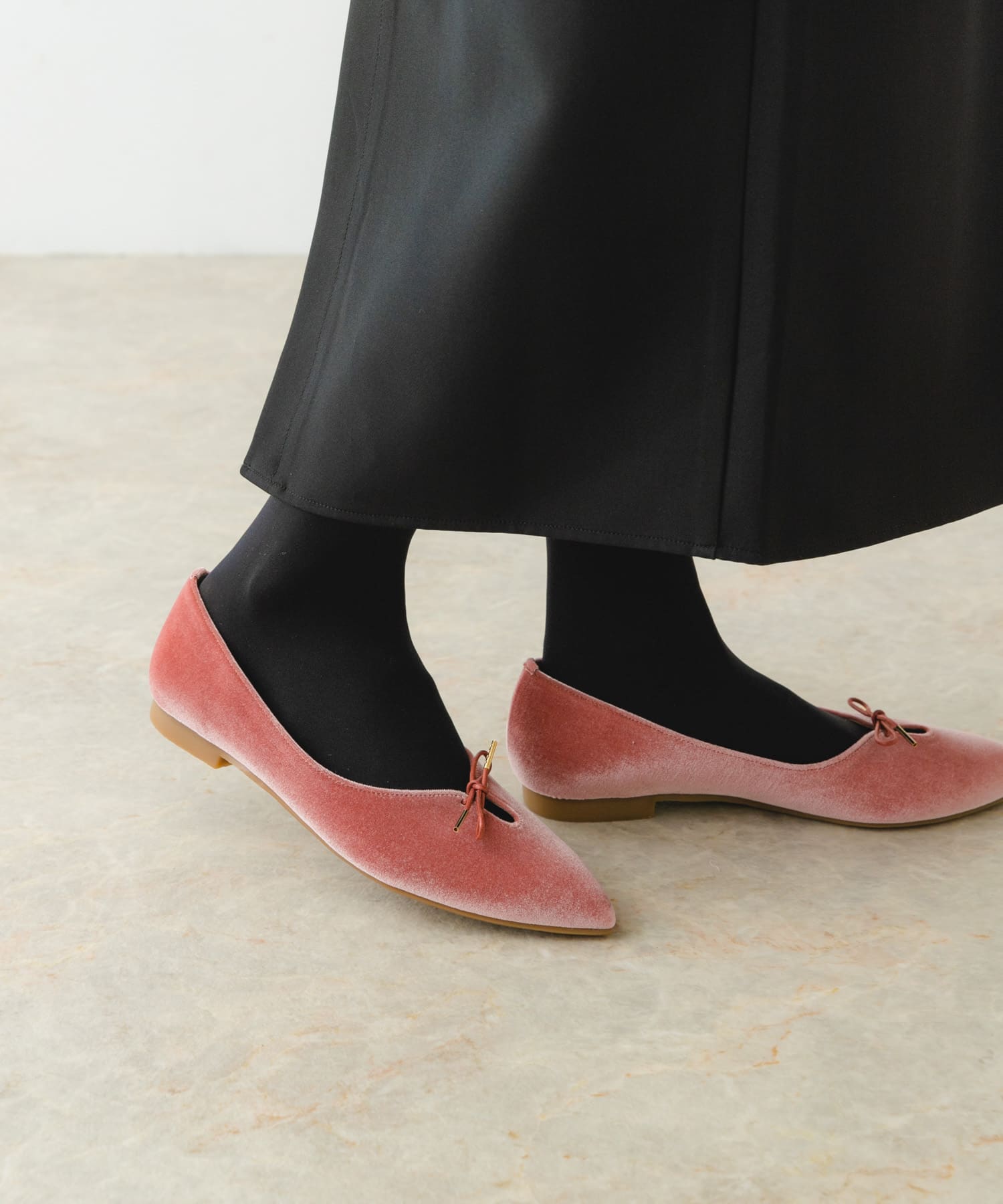 『MADE IN JAPAN』プチリボンパンプス PINK 36