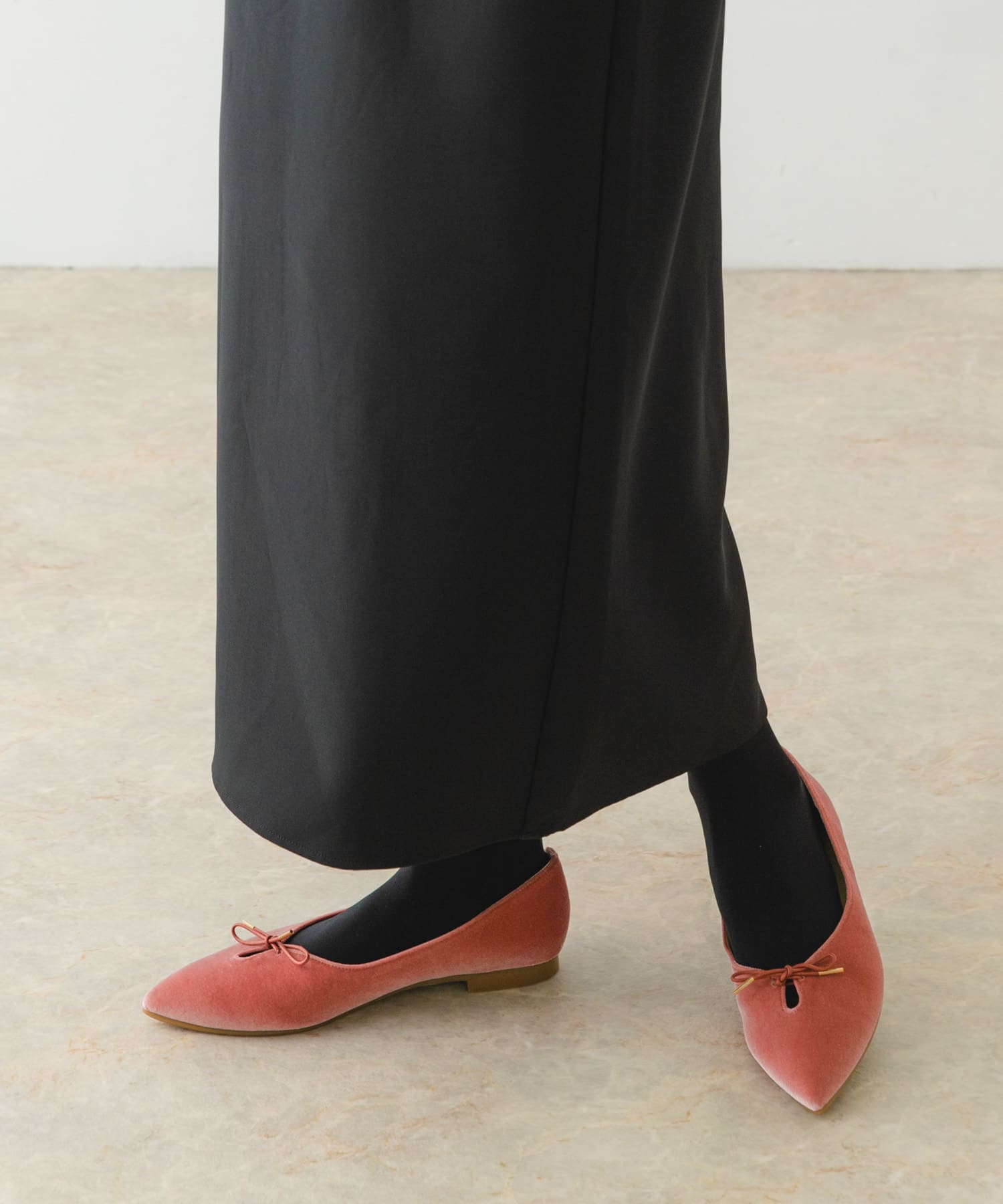 『MADE IN JAPAN』プチリボンパンプス PINK 36