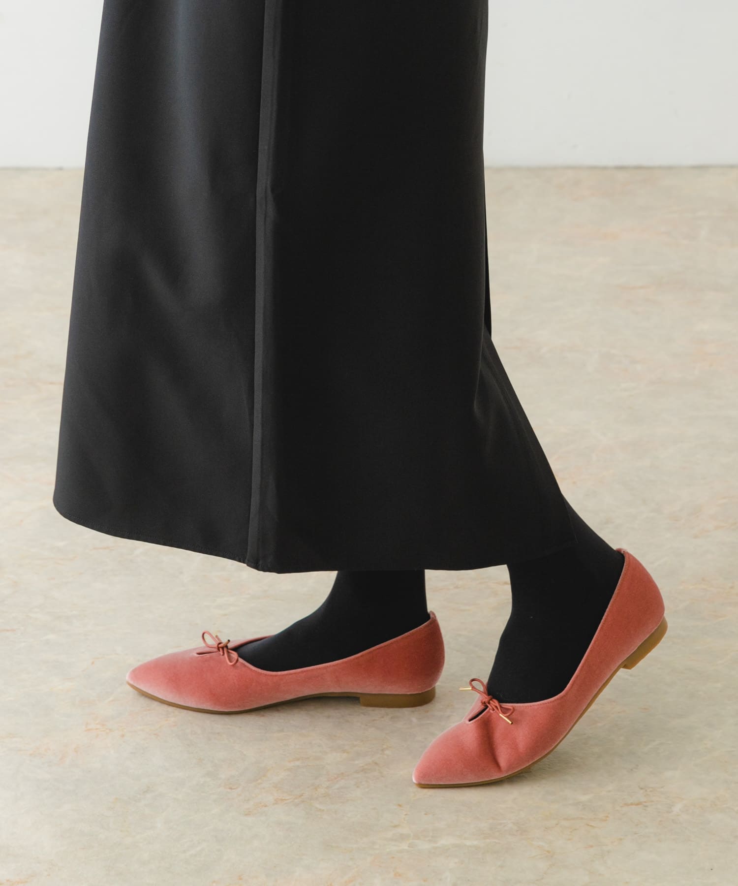 『MADE IN JAPAN』プチリボンパンプス PINK 37