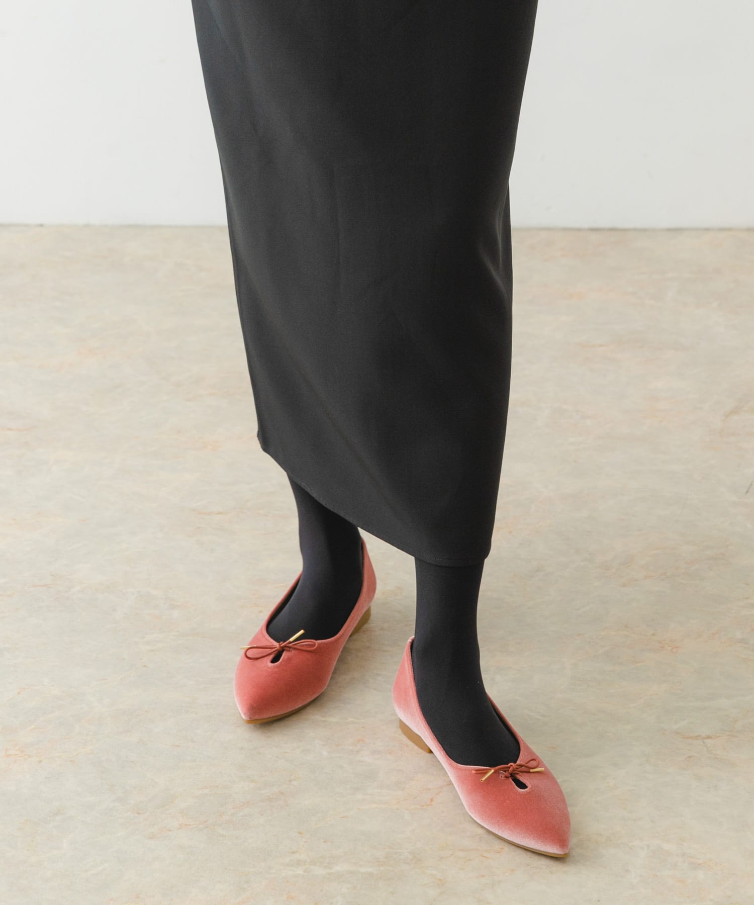 『MADE IN JAPAN』プチリボンパンプス PINK 37