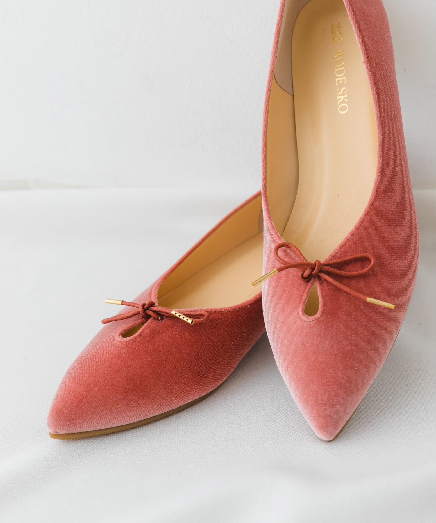 『MADE IN JAPAN』プチリボンパンプス PINK 37