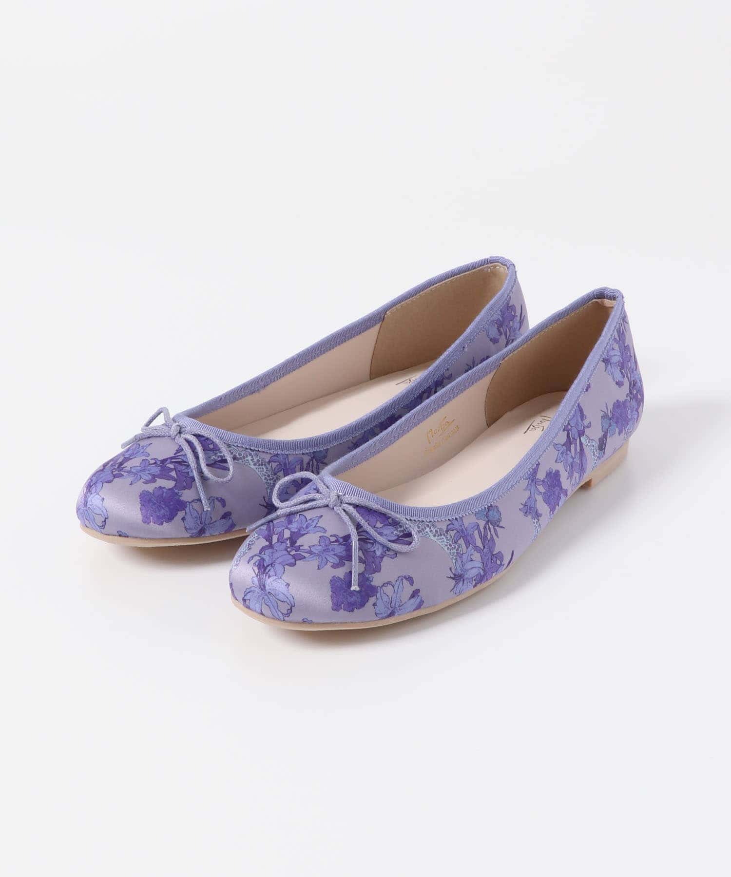 RODESKO×ミュシャコラボバレエシューズ BLUE 36