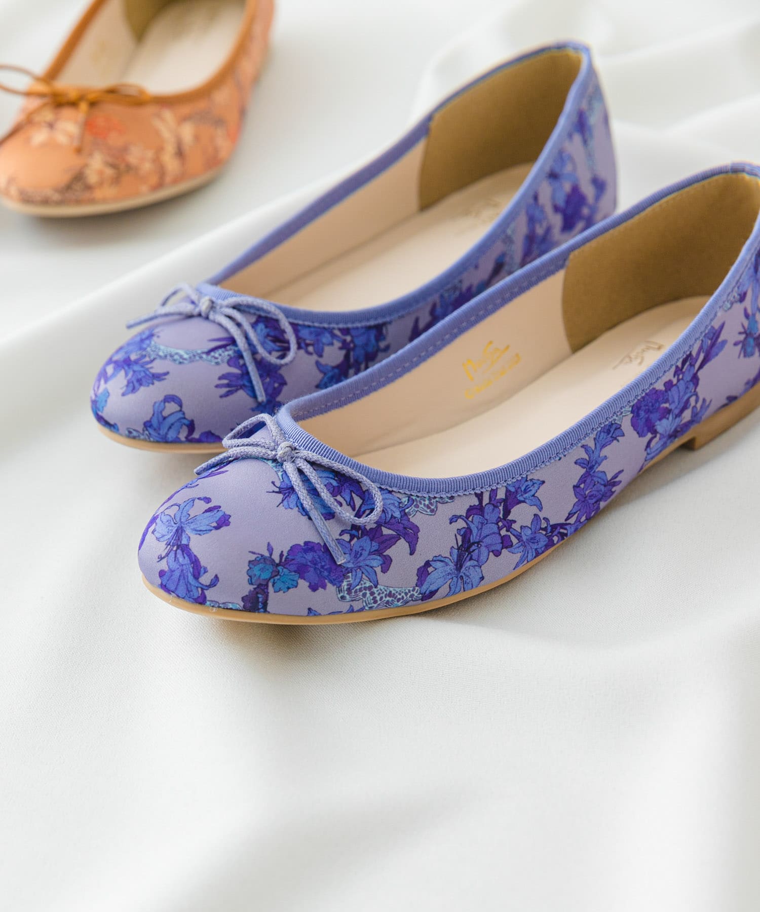 RODESKO×ミュシャコラボバレエシューズ BLUE 36