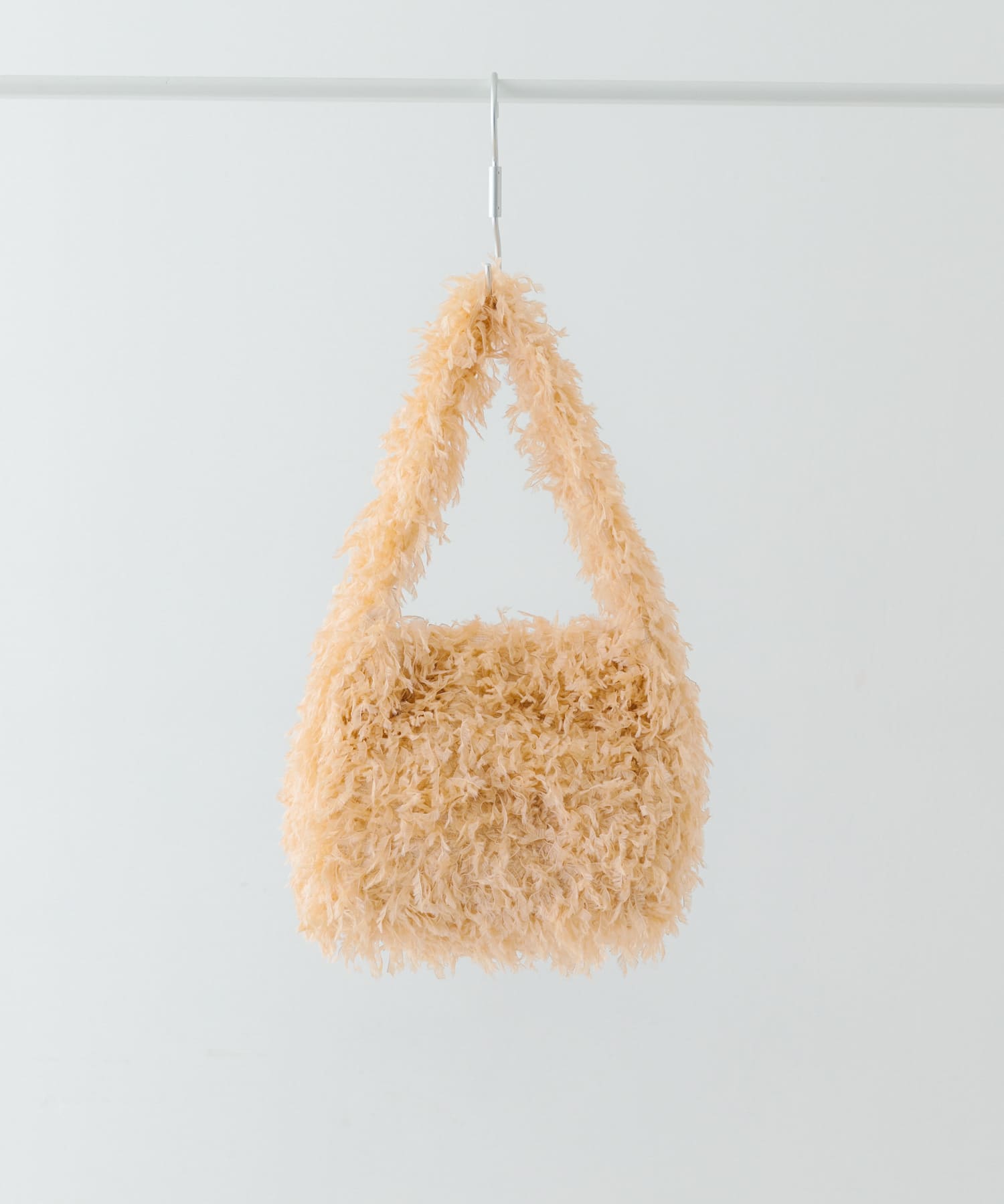 フリンジワンショルダーバッグ BEIGE one