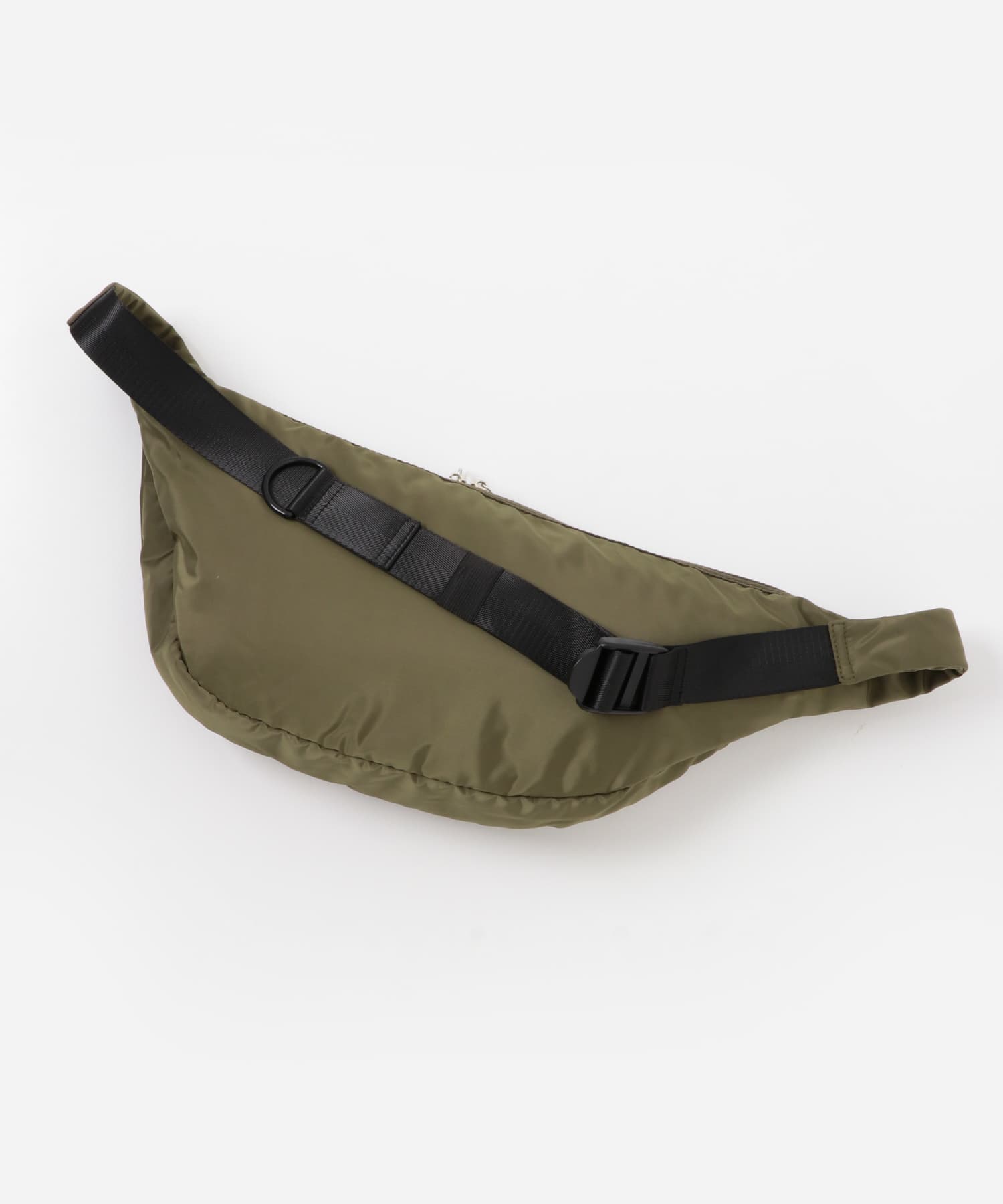 撥水ボディバッグ KHAKI one