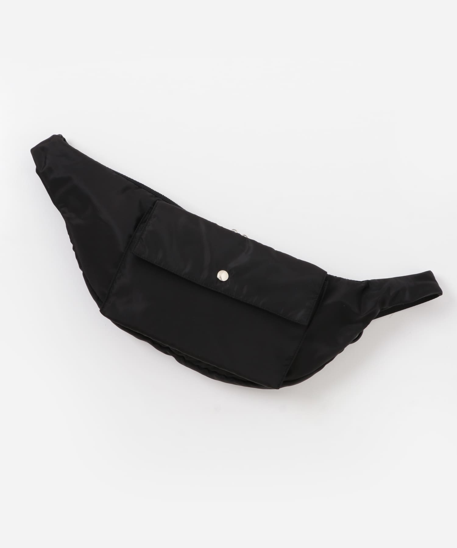 撥水ボディバッグ BLACK one
