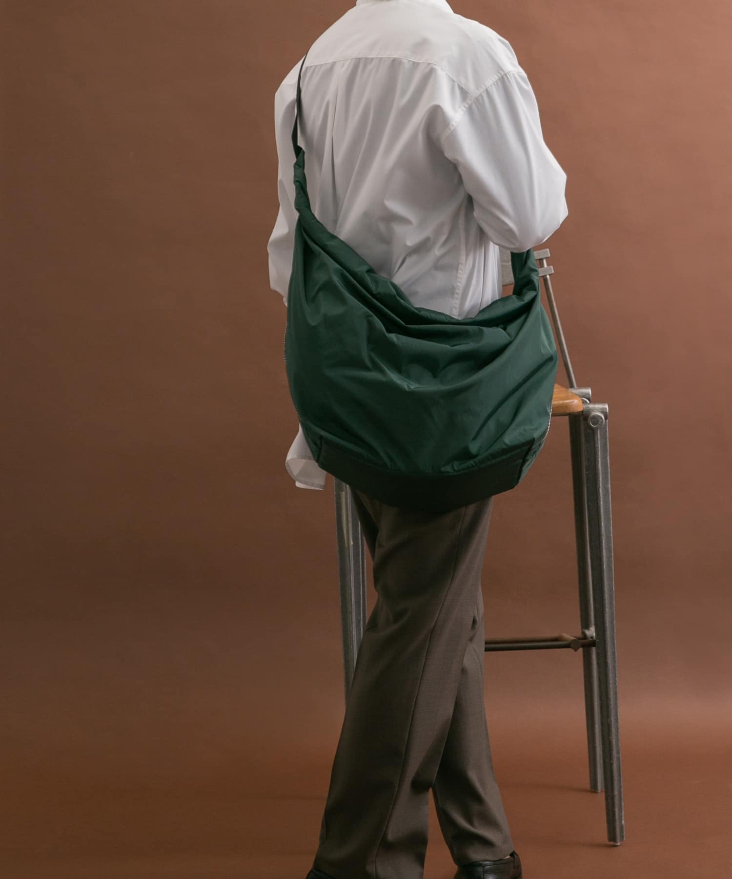 撥水ビッグボディバッグ GREEN one