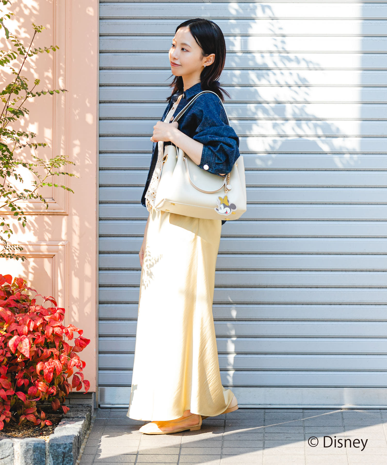 ディズニーコレクションワイド4WAYトート IVORY one