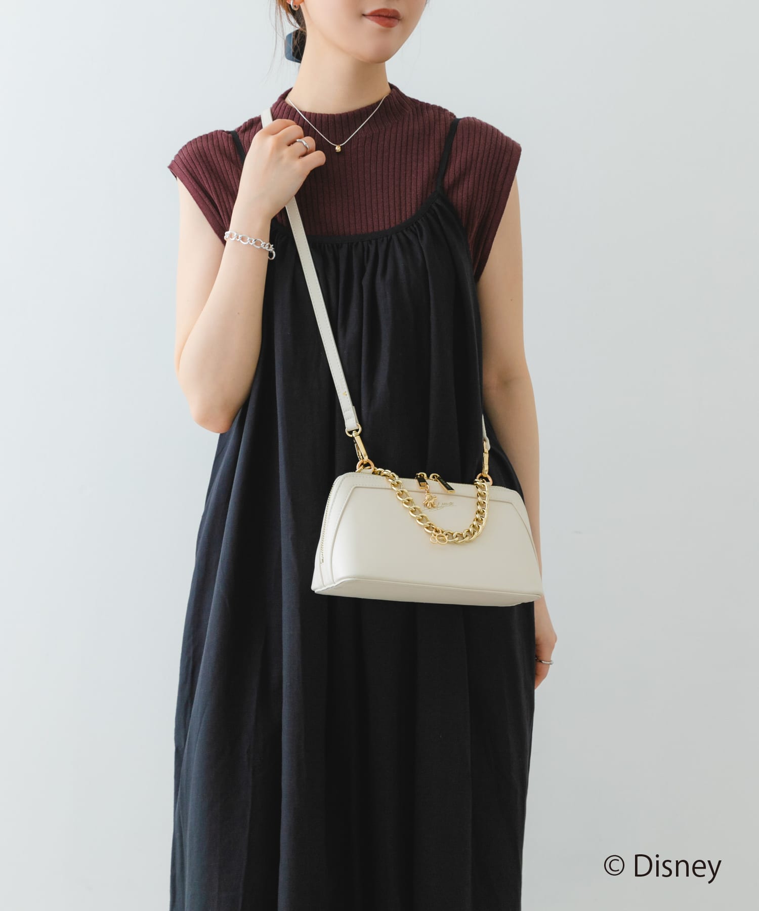 ディズニーコレクションお財布ショルダー IVORY one