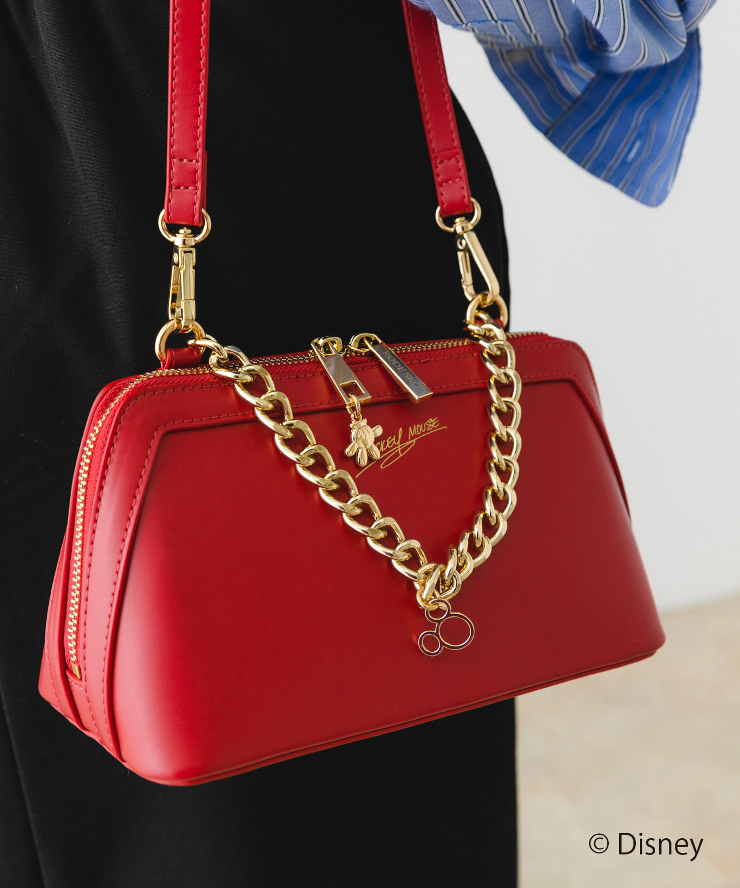 ディズニーコレクションお財布ショルダー RED one